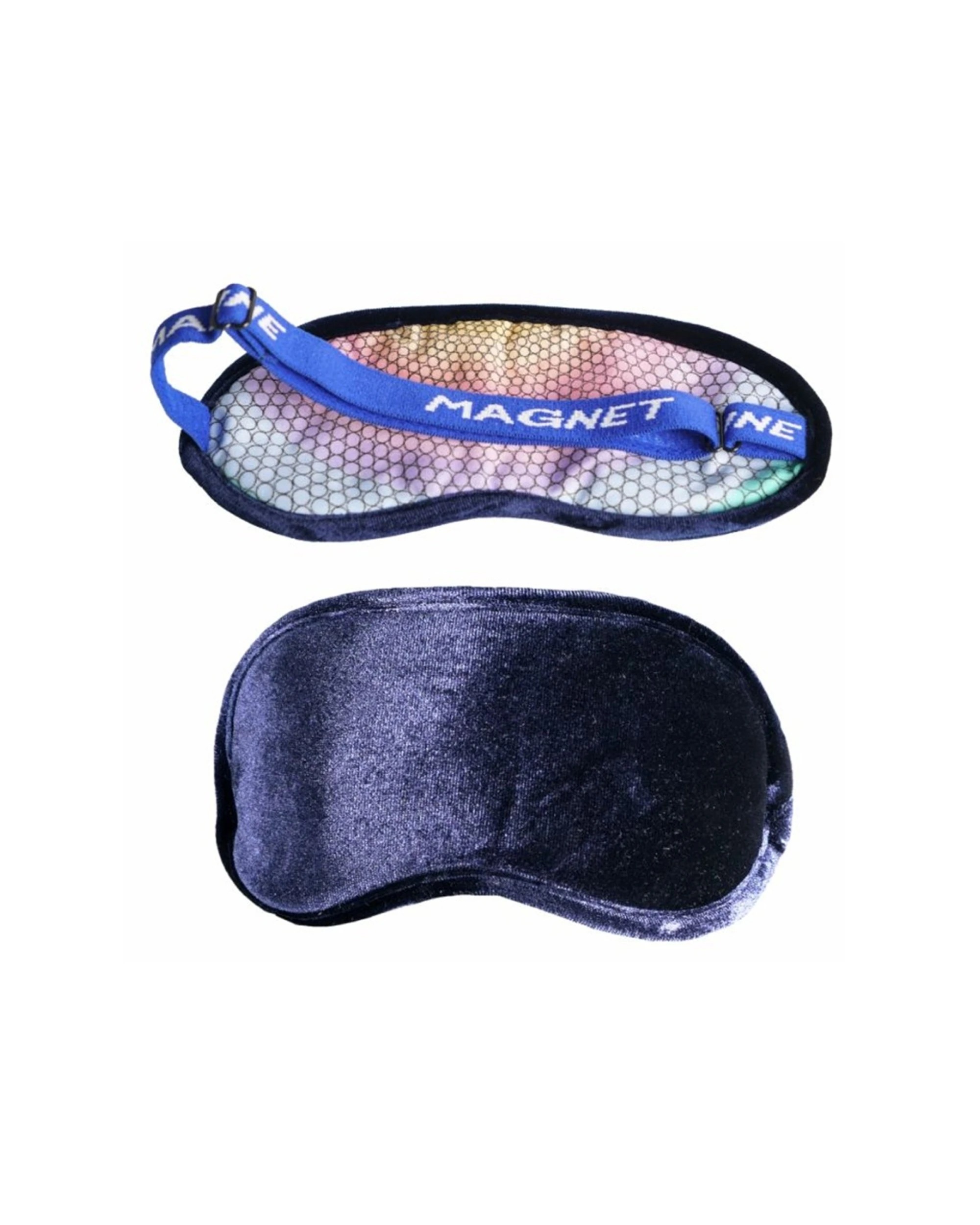 2 Activease Dick Wicks Magnetic Far Infrared Eye Mask Nano Mineral Fabric One Size - Black - Black, 2 of 4