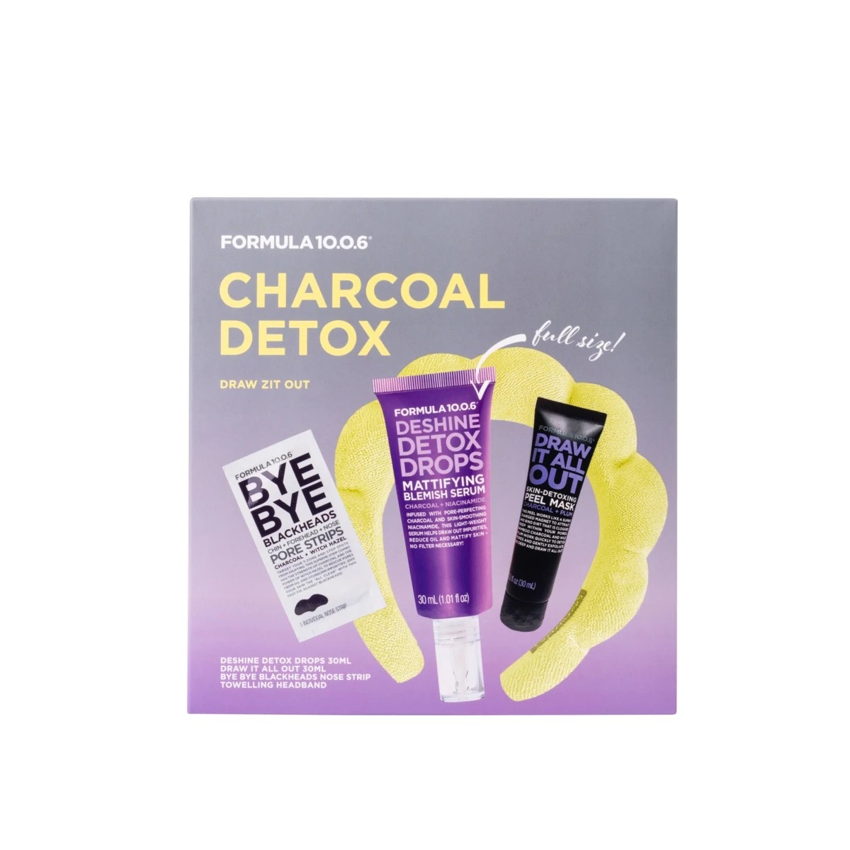 1 Formula 10.0.6 Charcoal Detox Kit, 1 of 3