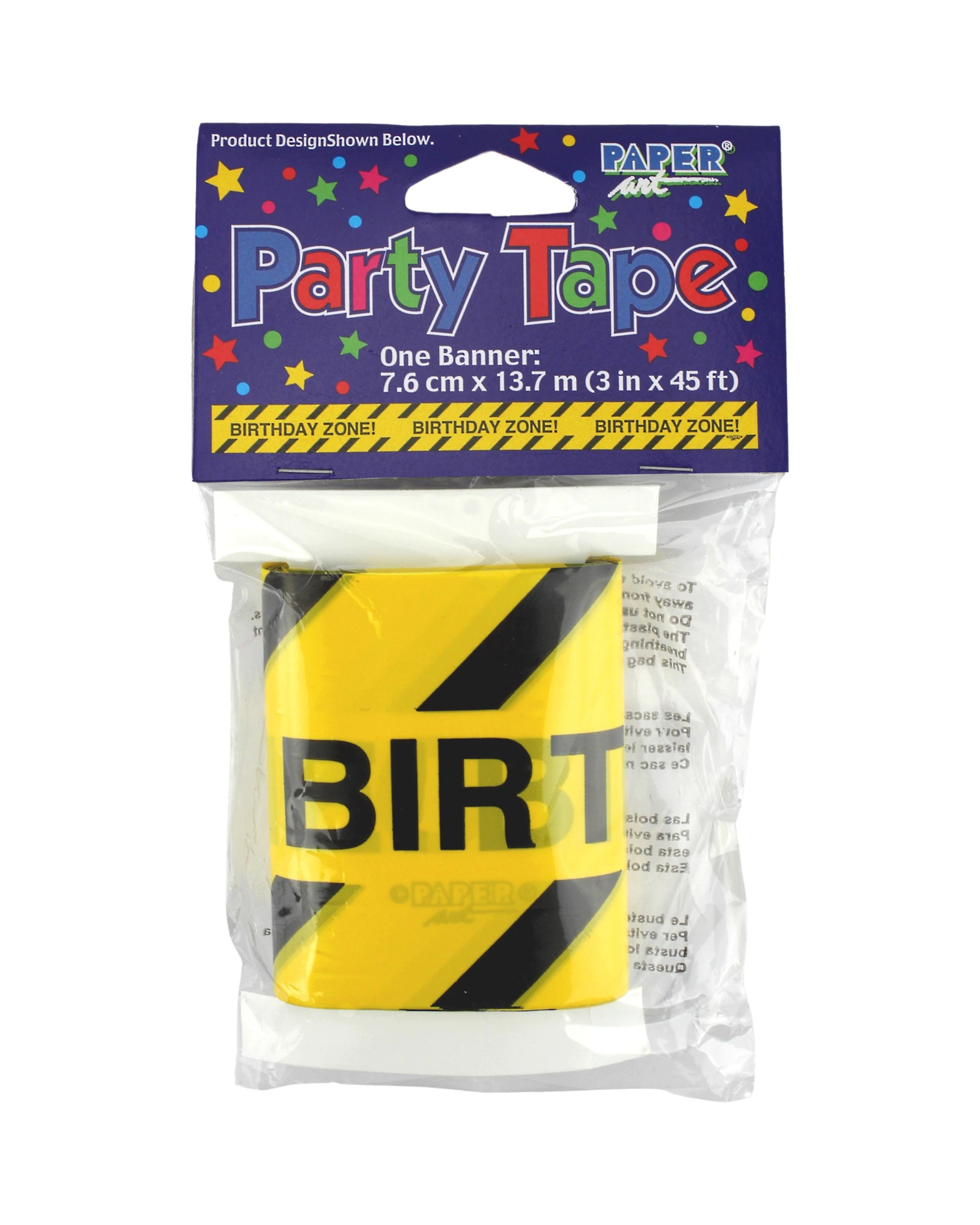 2 Creative Converting Big Dig Construction Birthday Zone Party Tape, 2 of 2