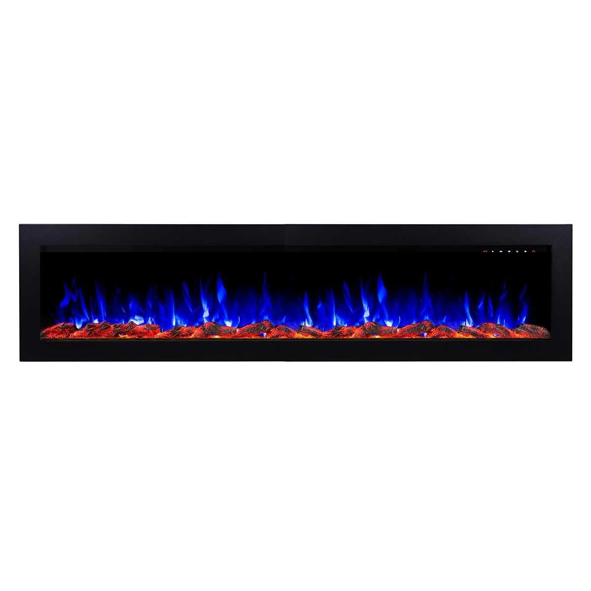 5 Moda Living Sonata 72 inch Electric Fireplace - Black, 5 of 7