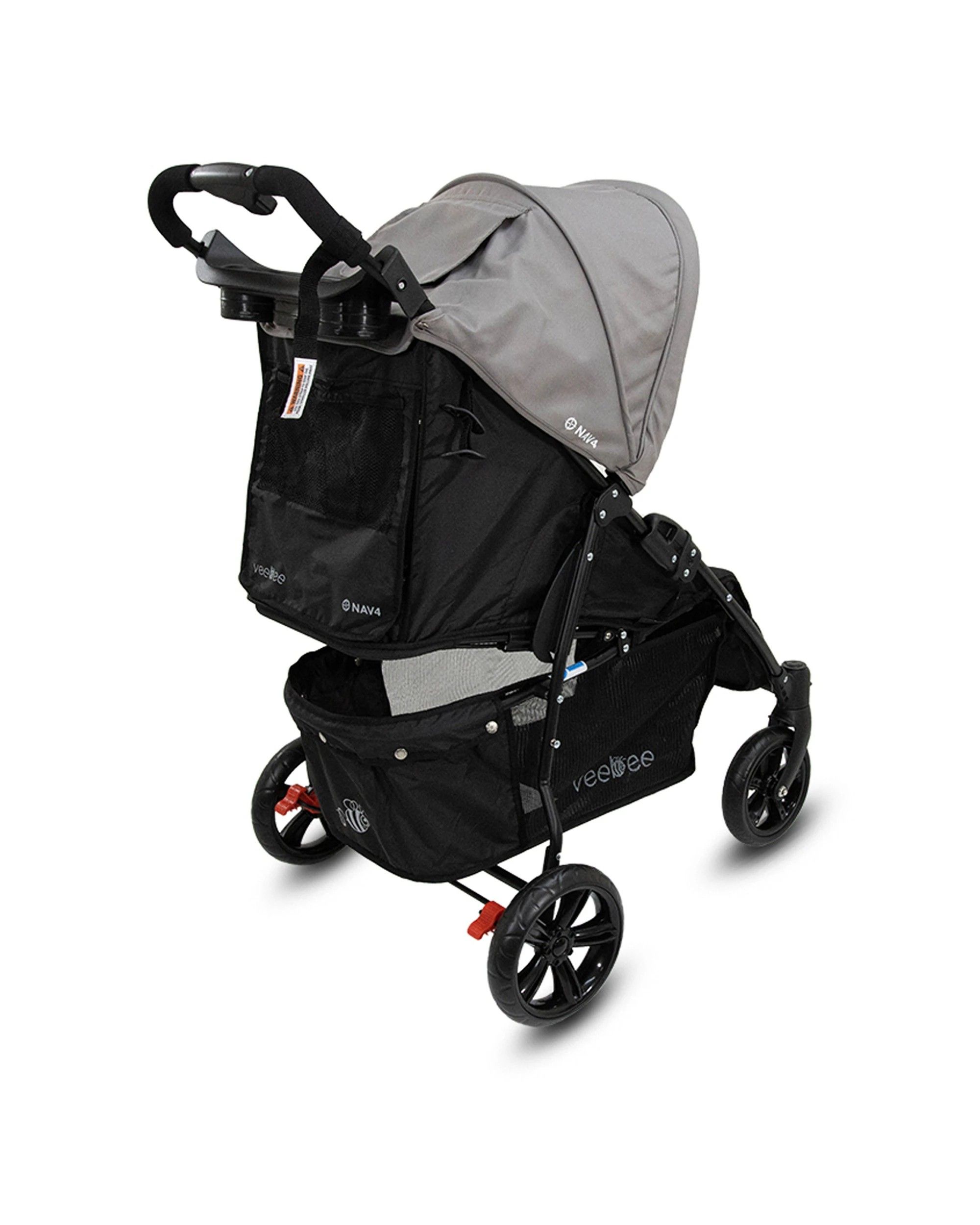 8 Veebee Nav 4 Foldable Stroller Kids Toddler Baby 0 Months Plus Fauna
 - Multi, 8 of 9