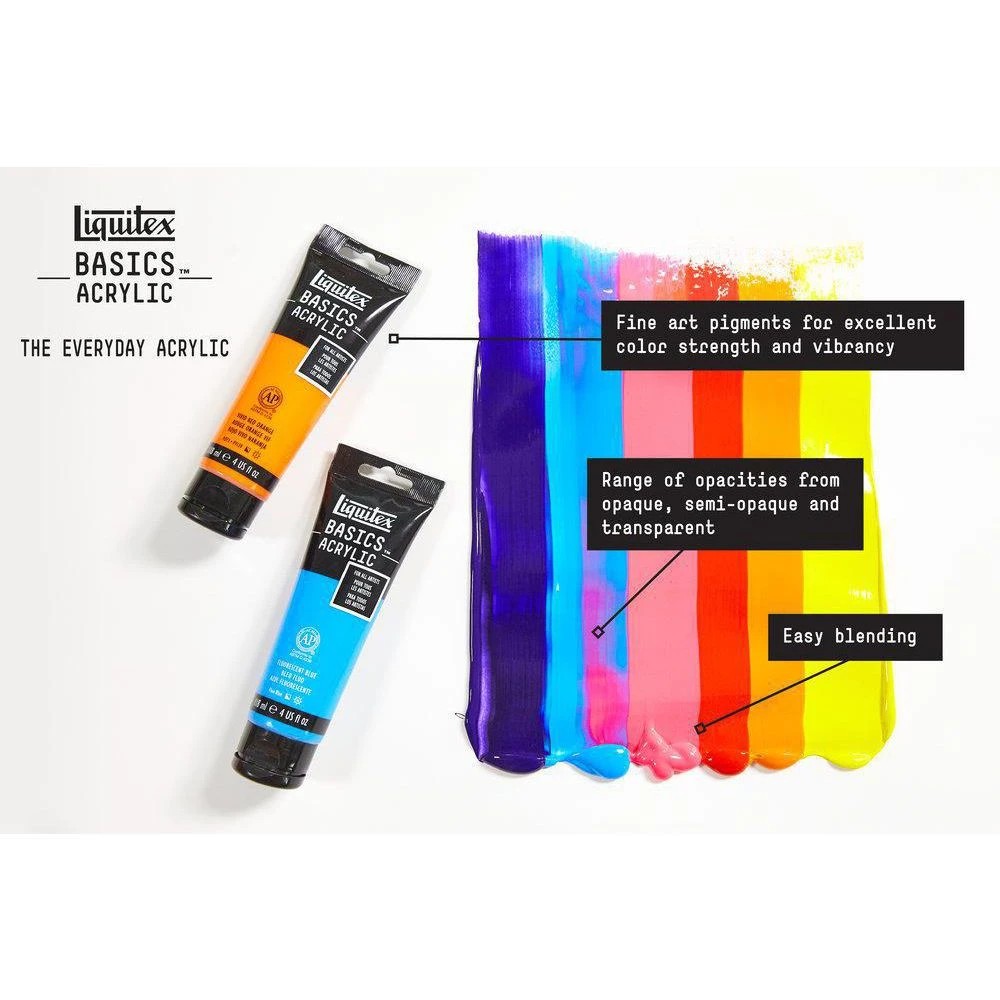 2 Liquitex Basics 118mL Paint Bright Aqua Green, 2 of 5