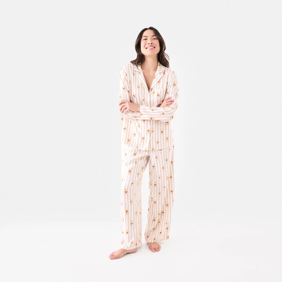 1 Winnie the Pooh License Flannel Pyjama Set Winnie Stp, 1 of 6