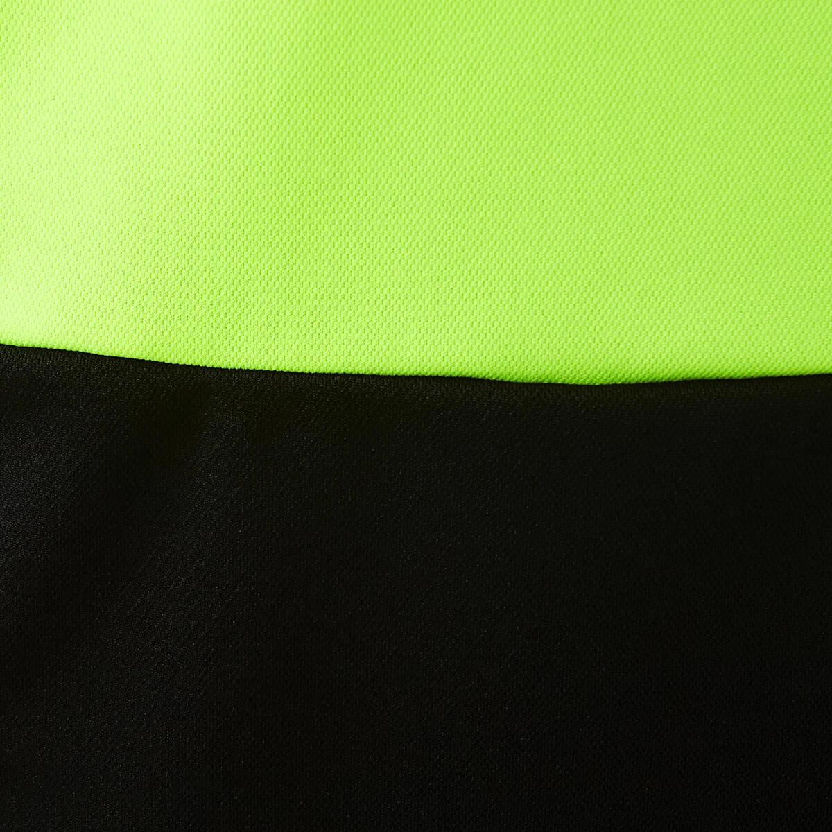 6 Workwear Fluorescent Industrial Singlet Yellow, 6 of 7
