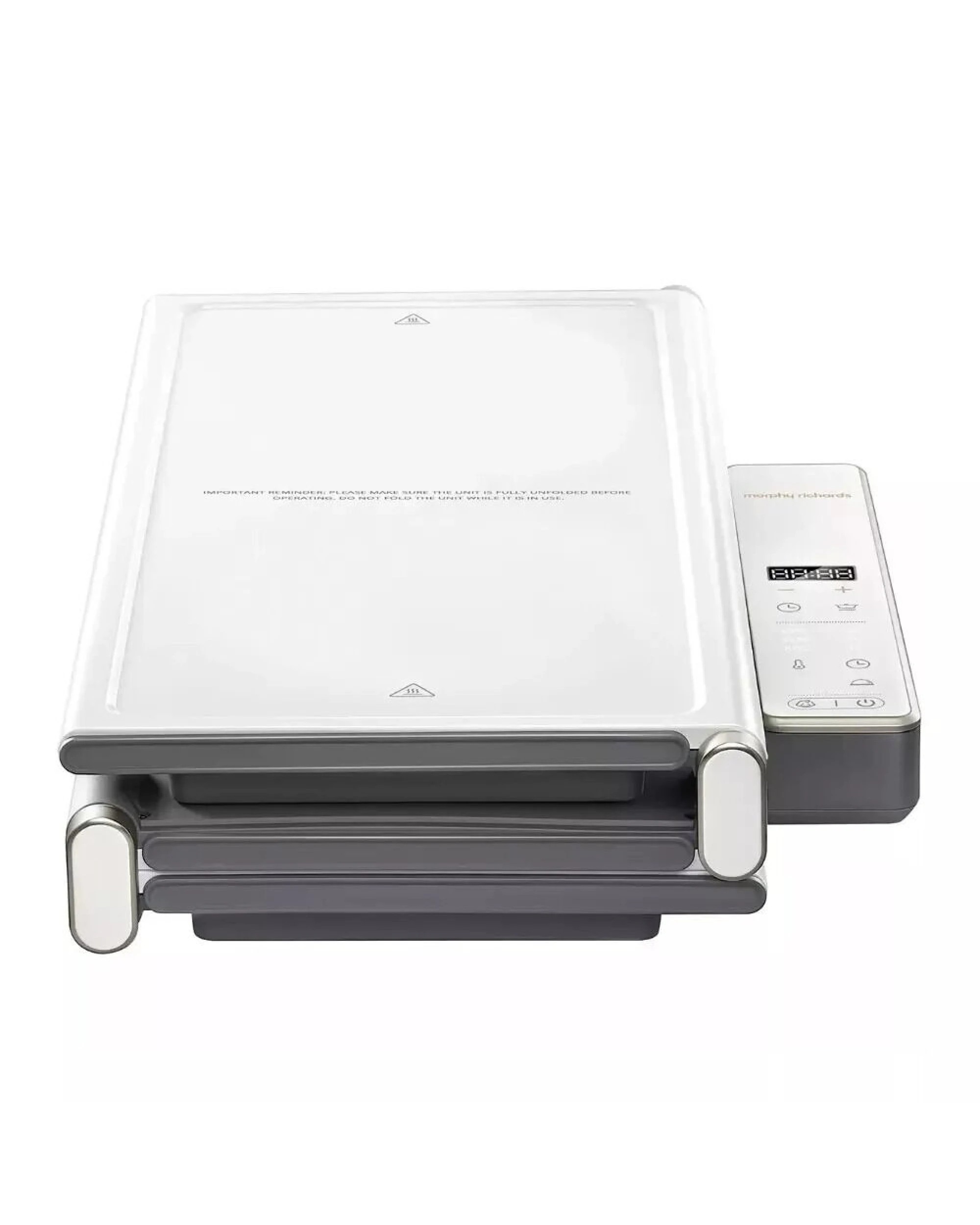 6 Morphy Richards Electric Foldable Food Warmer with Hot Plate, 6 of 8