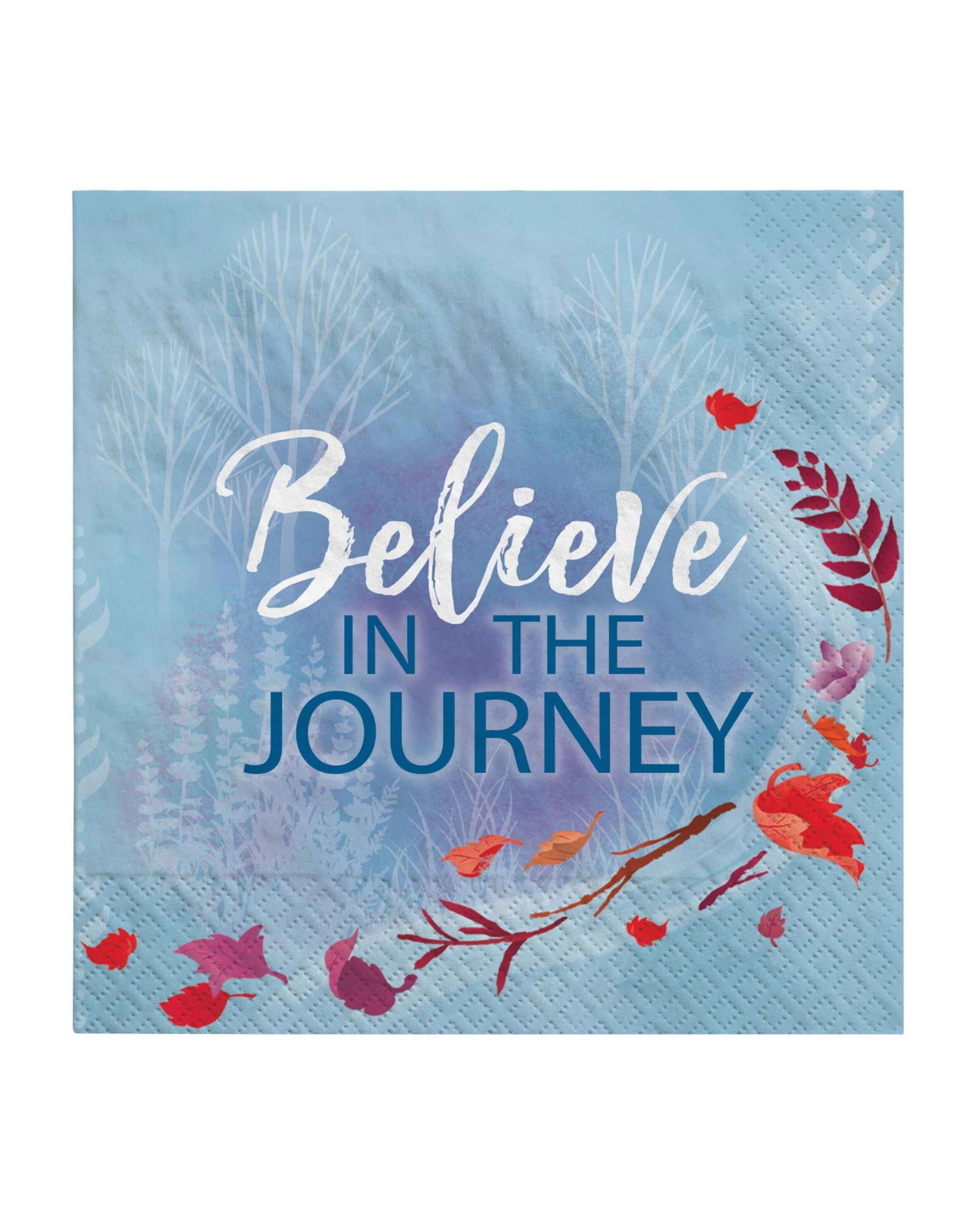 1 Amscan Inc. Frozen 2 Believe In The Journey Small Napkins Serviettes Pack of 16 - Blue, 1 of 1