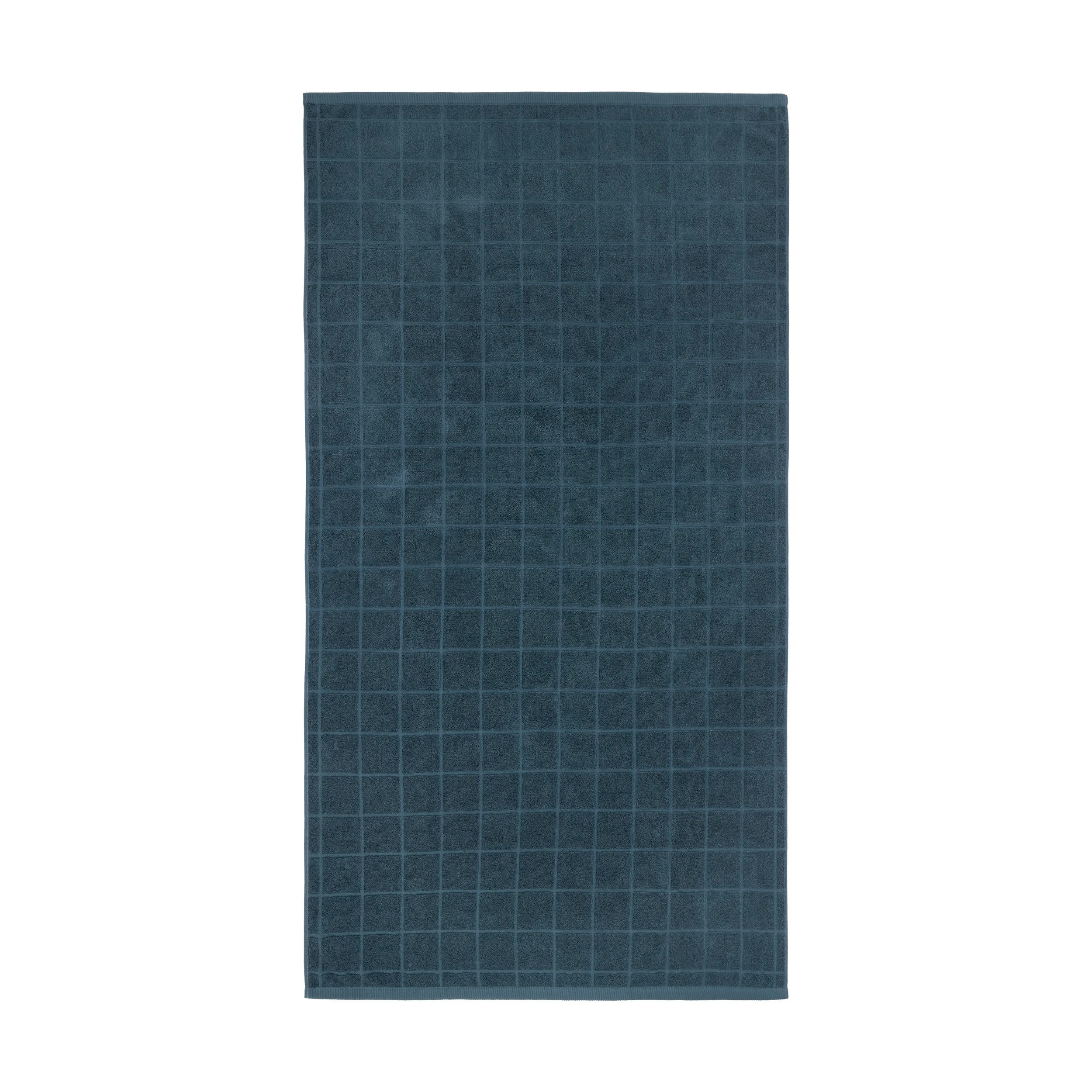3 Cotton Grid Mega Towel - Teal, 3 of 5