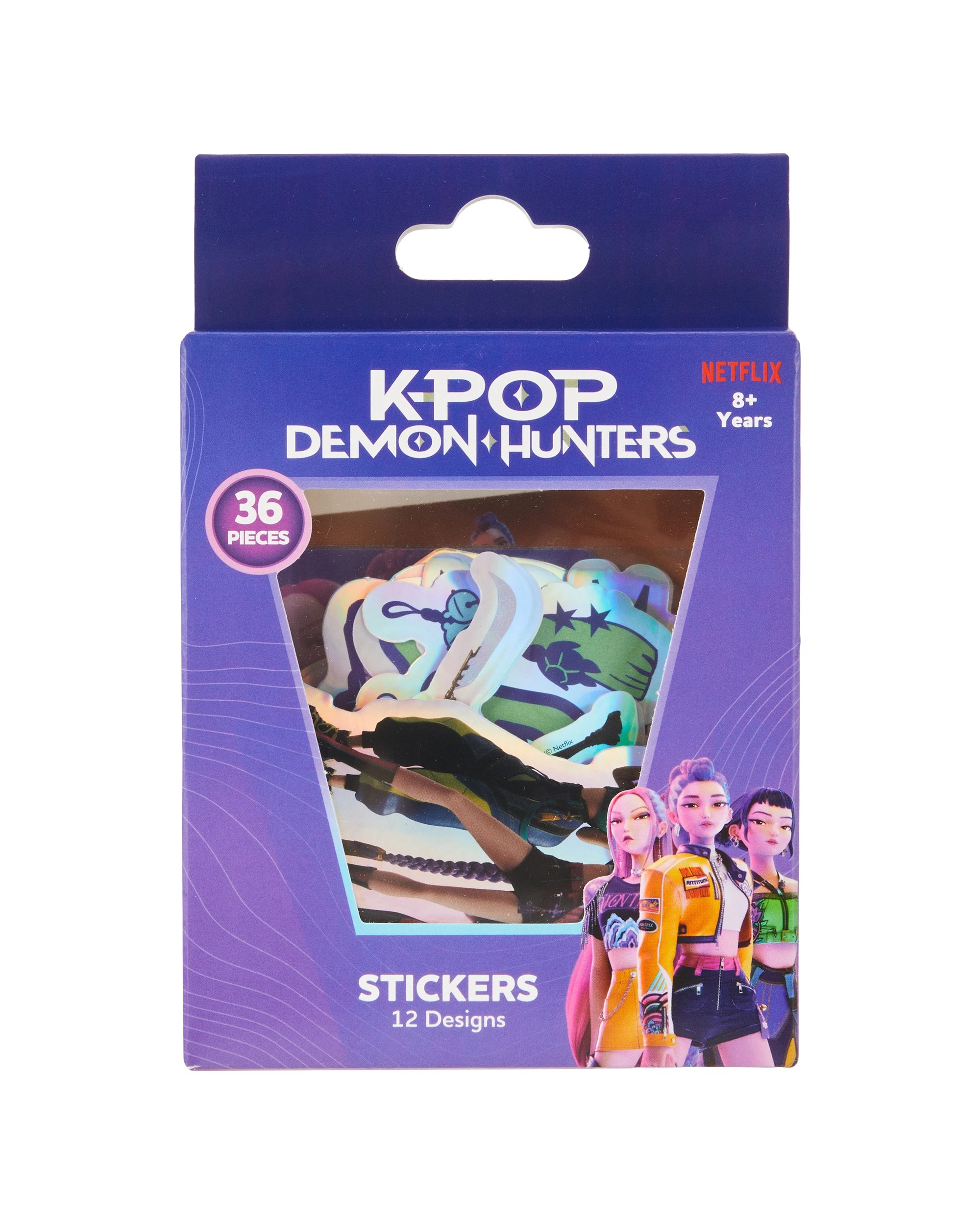 1 36 Piece KPop Demon Hunters Stickers, 1 of 3