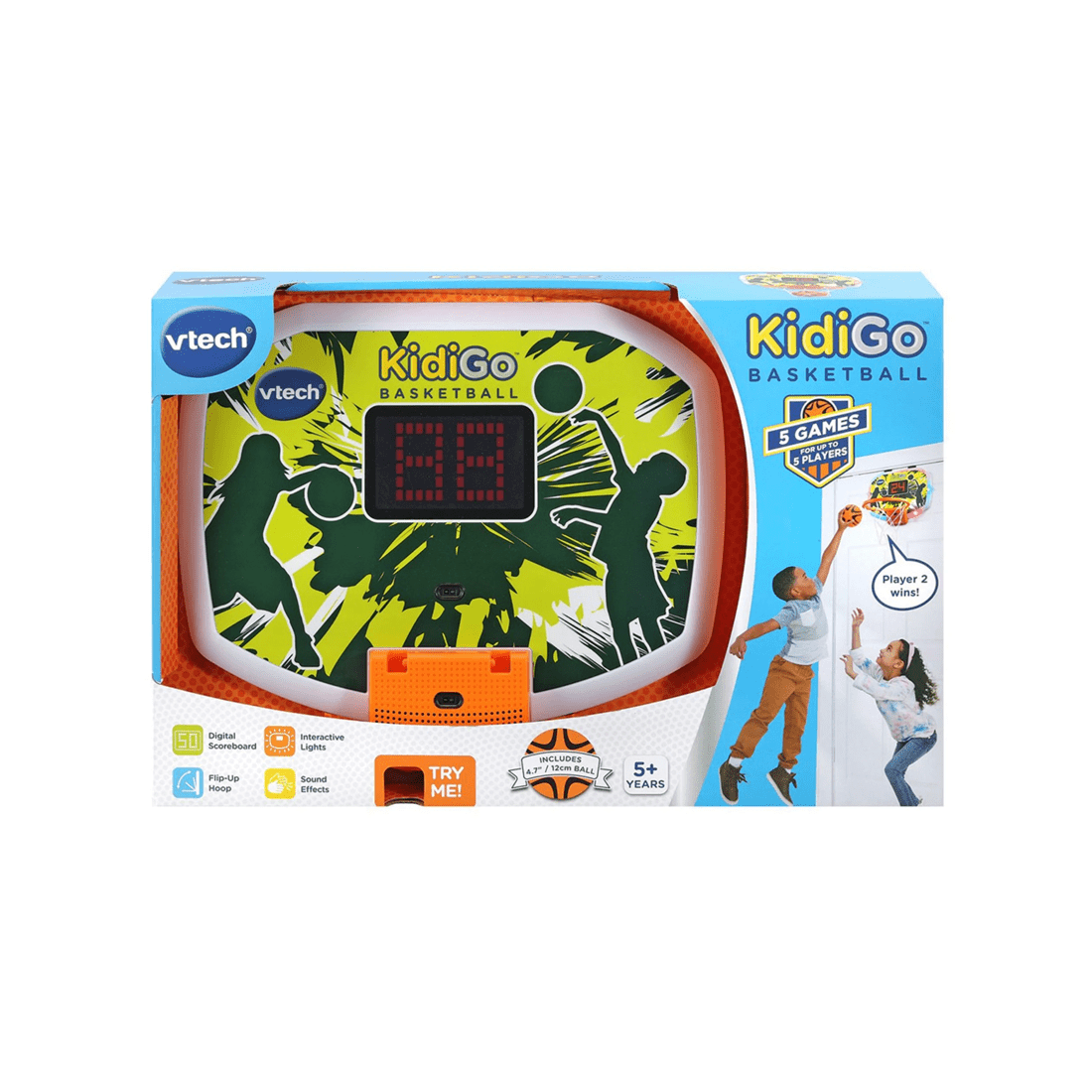1 VTech Electronics VTech KidiGo Basketball, 1 of 3