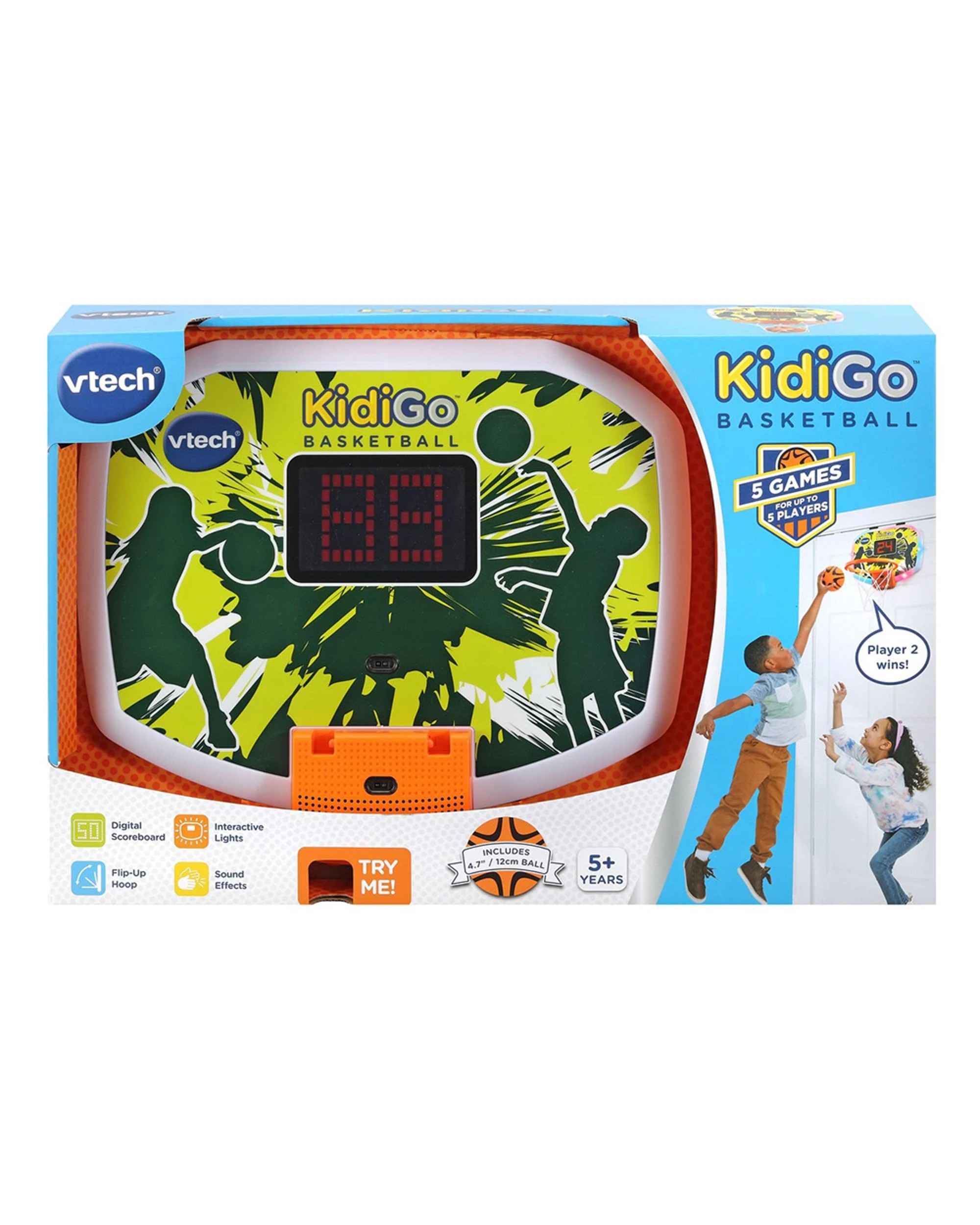 1 VTech KidiGo Basketball, 1 of 3