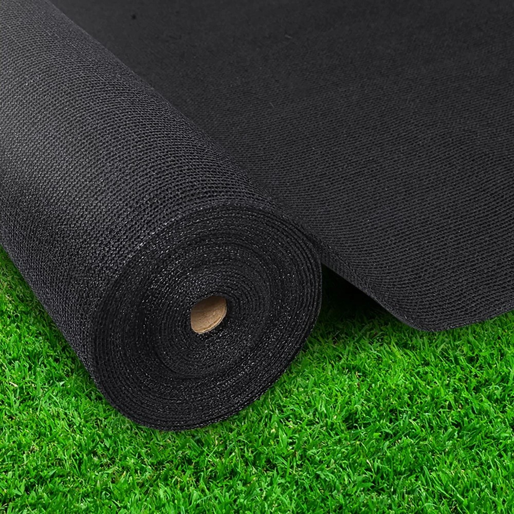 2 Instahut 90% Shade Cloth 1.83x20m Shadecloth Sail Heavy Duty - Black, 2 of 7