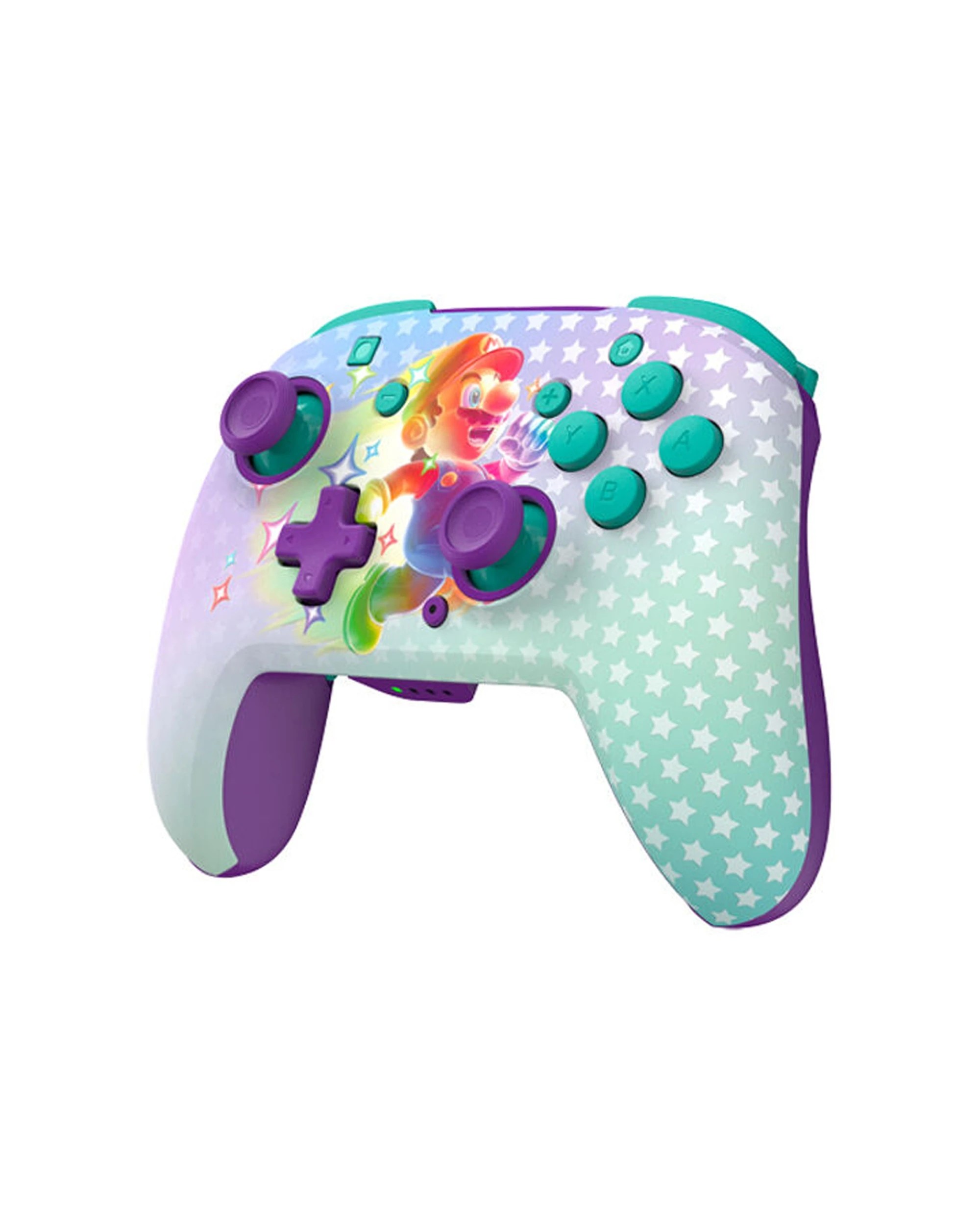 2 Turtle Beach Rematch Controller Nintendo Switch Wireless Mario Rechargeable - White, 2 of 8