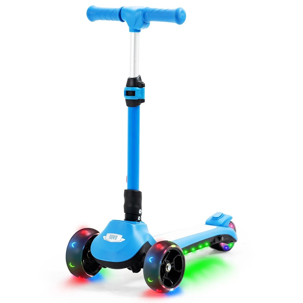 1 Rovo Kids 3-Wheel Electric Scooter - Blue, 1 of 1