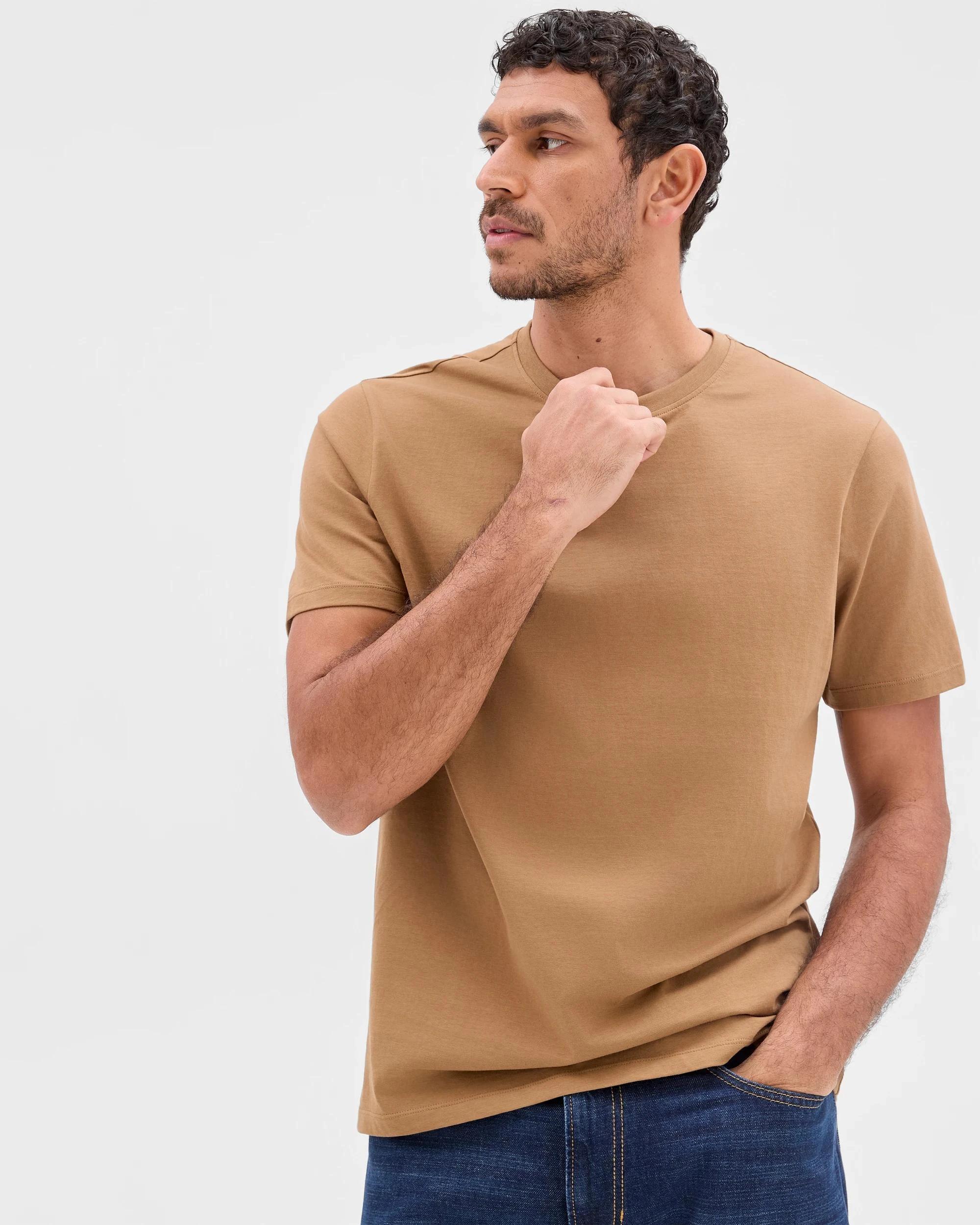 2 Target Australian Cotton T-Shirt OTTER, 2 of 7