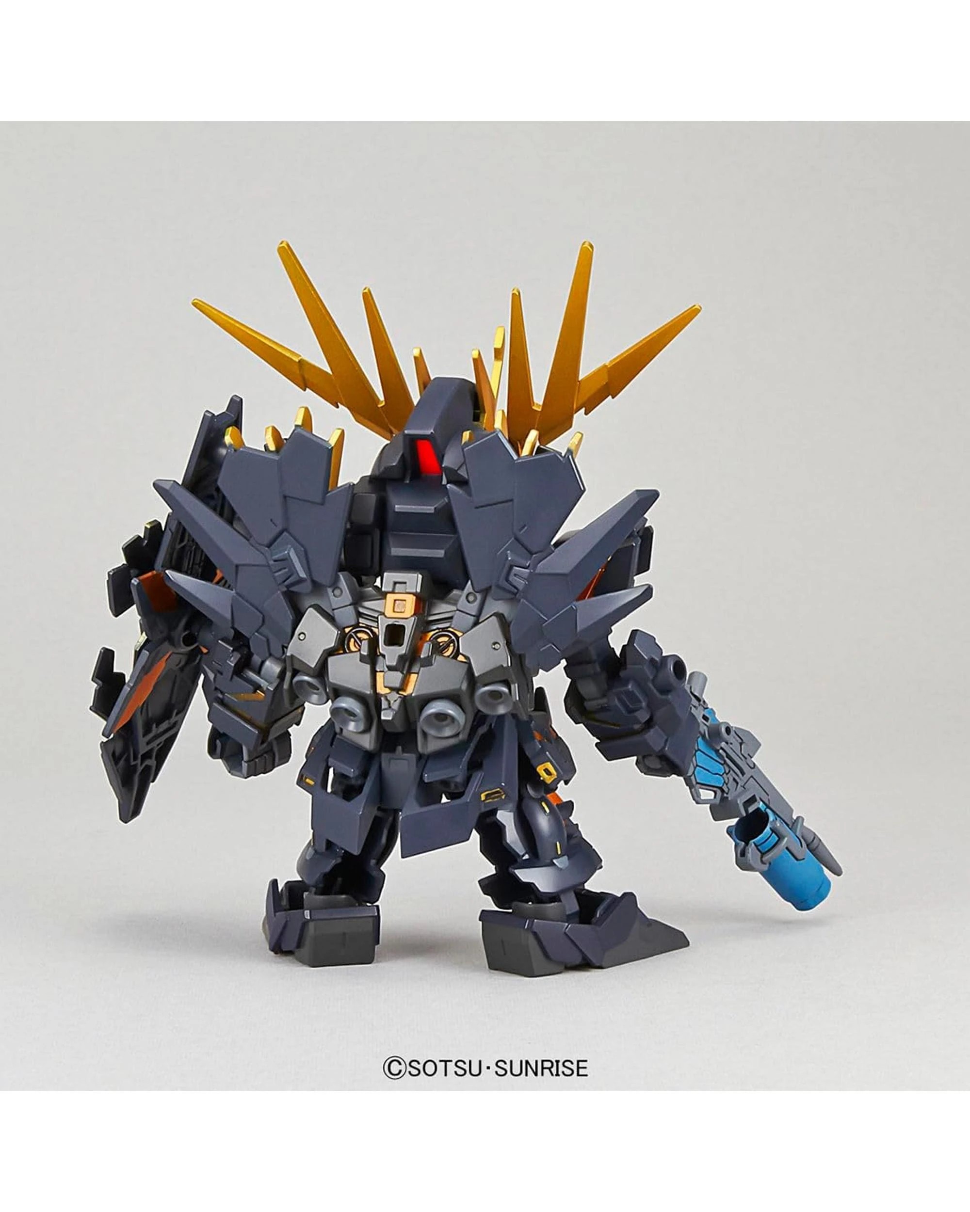 8 Bandai Gundam SD EX-Standard 015 Unicorn Gundam 02 Banshee Norn Destroy Mode Model Kit, 8 of 8