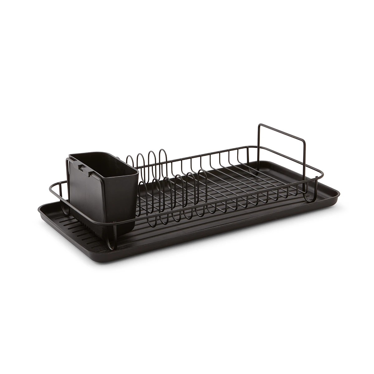 4 Black Slimline Dish Rack, 4 of 7