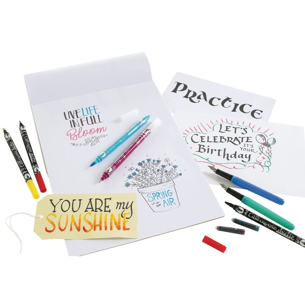 6 Manuscript Calligraphy Compendium Set 29 Piece, 6 of 6