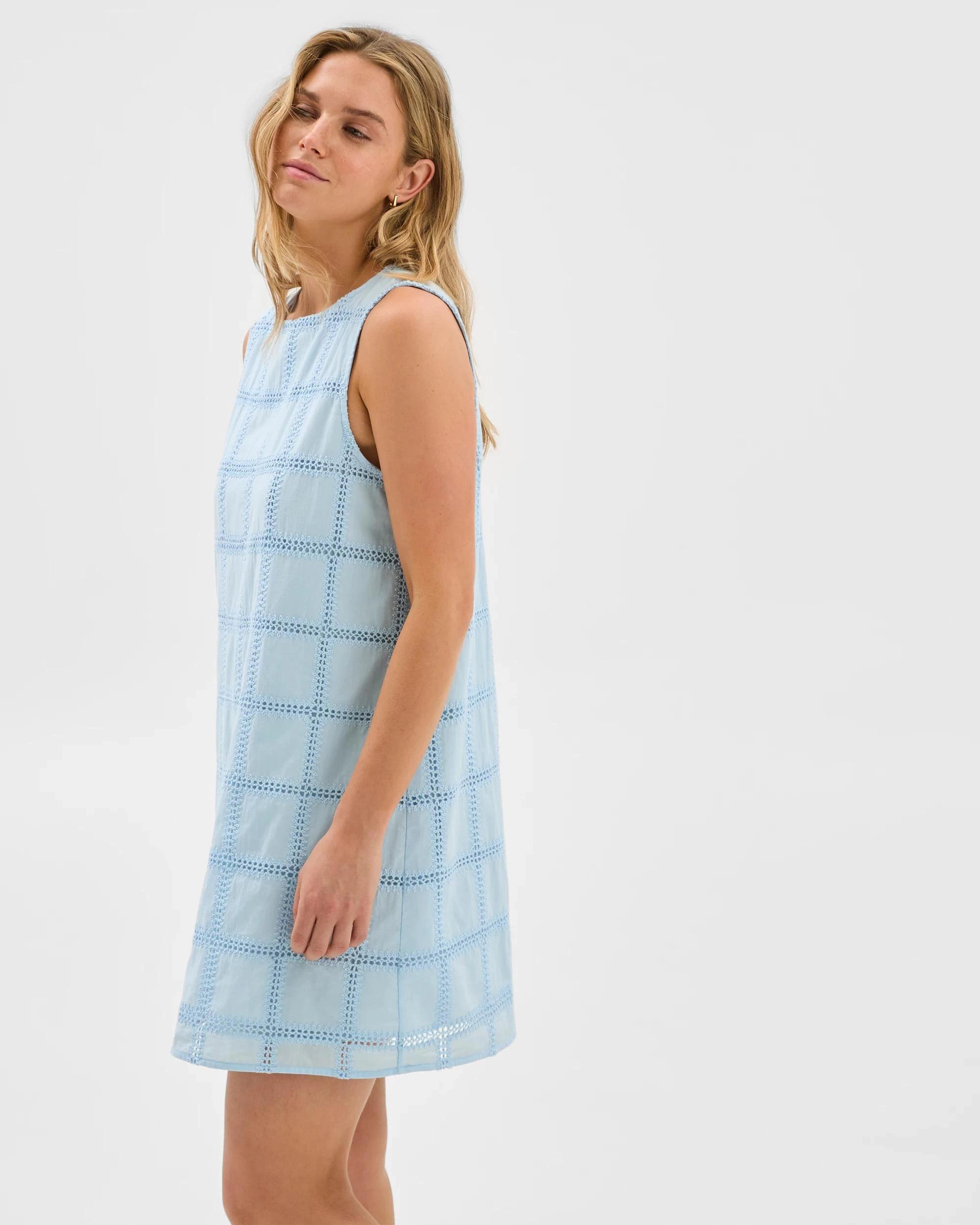 3 Embroidered Shift Dress - Lily Loves OMPHALODES, 3 of 6