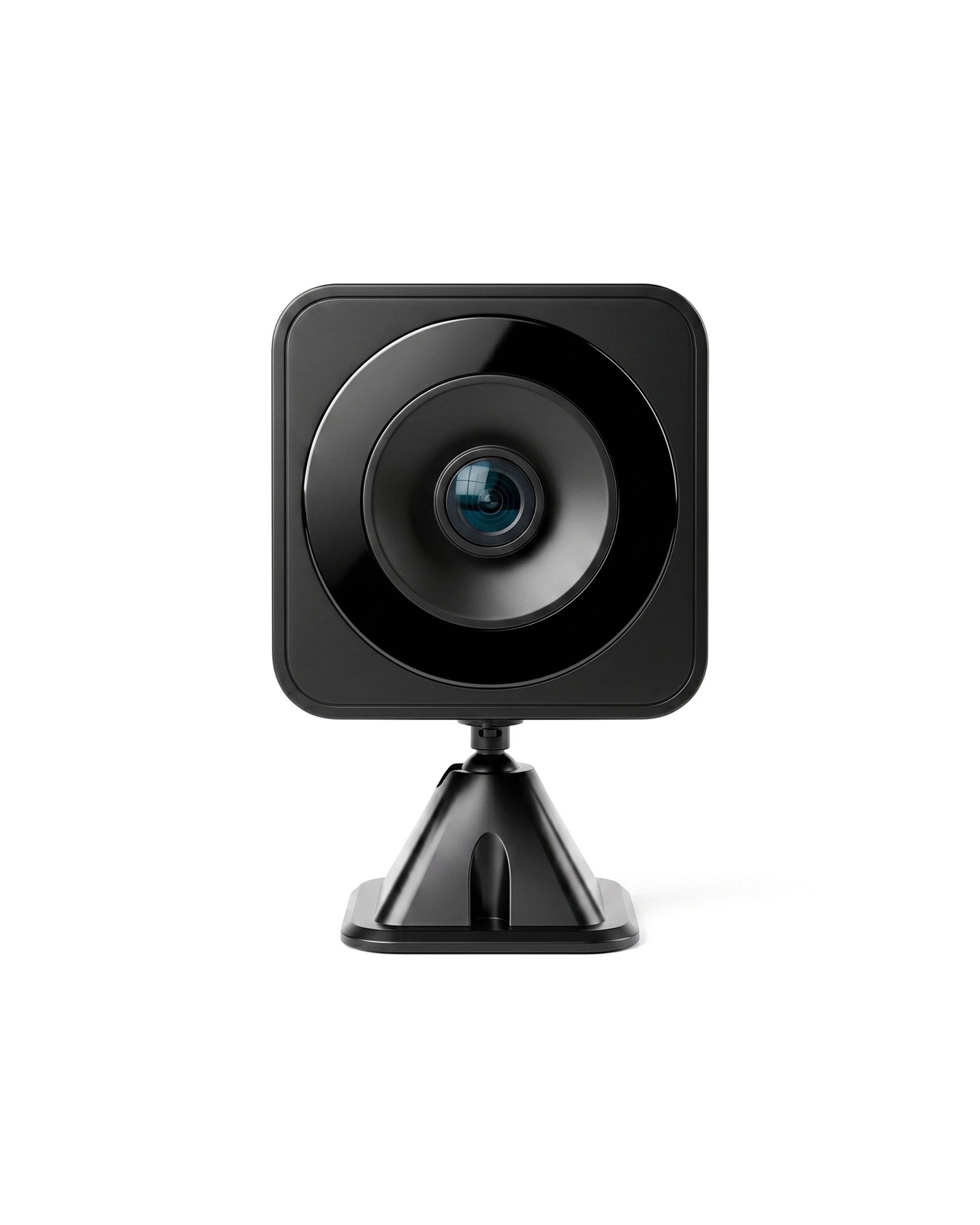 1 Advwin WiFi Window Camera 2K with Digital Clock - Black, 1 of 7
