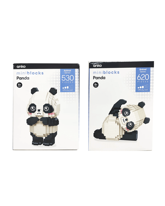 Mini Blocks Animal Series: Panda - Assorted