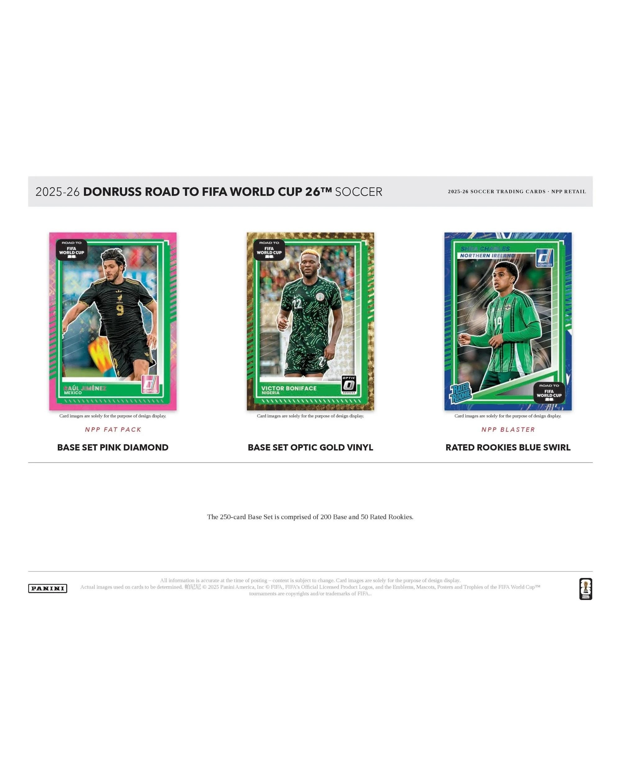 3 Panini 2025/2026 Donruss Road to FIFA World Cup Soccer Fat Pack Box, 3 of 7