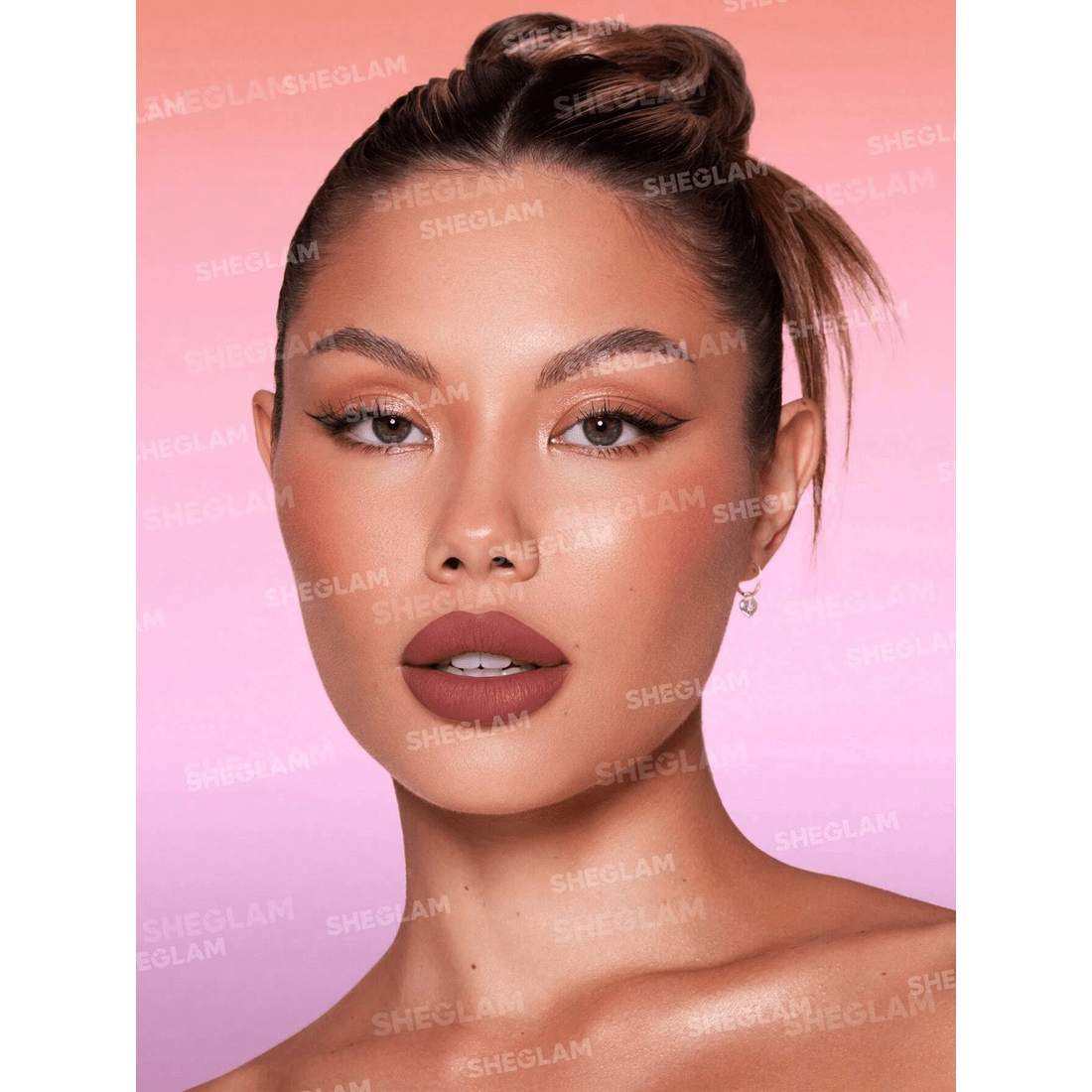 3 SHEGLAM Dynamatte Boom Long-lasting Matte Lipstick - High Key, 3 of 6