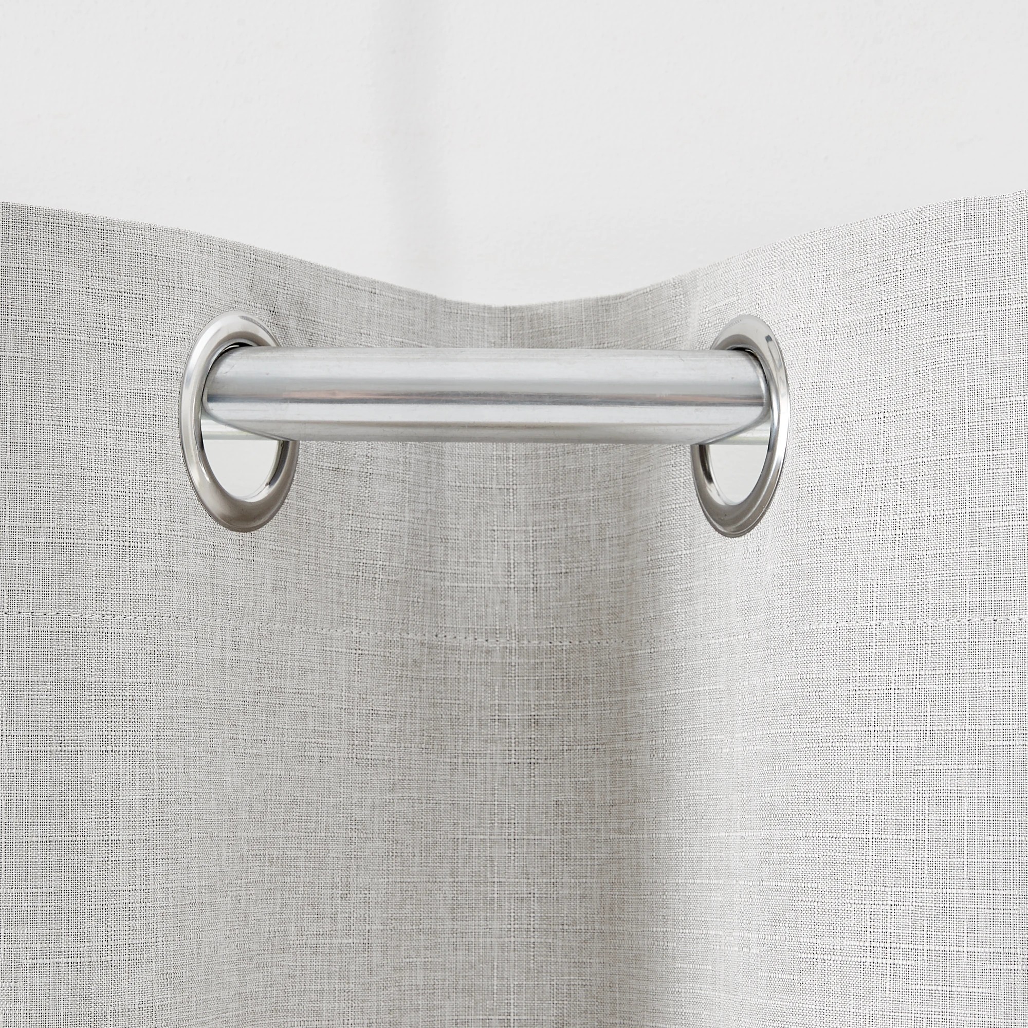 3 Monaco Eyelet Block Out Curtain - Taupe, 3 of 5