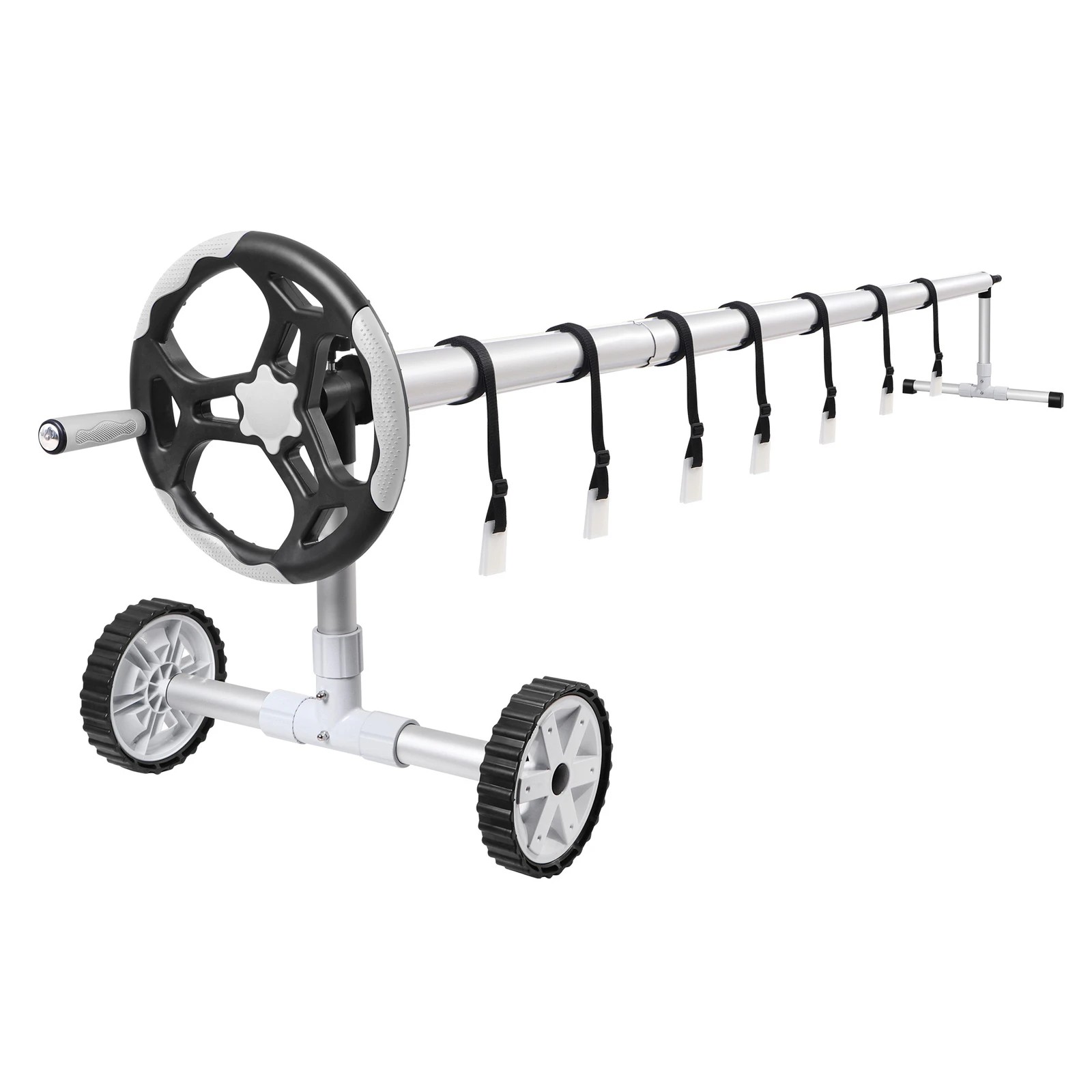 1 Alfordson Pool Cover Roller 4.5m - Grey, 1 of 10