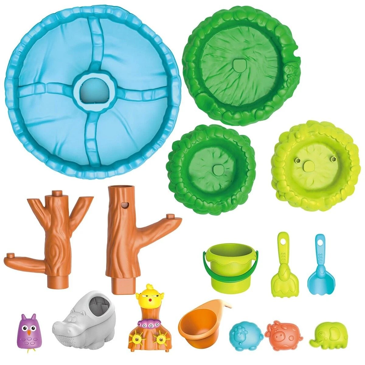 6 AUSWAY Tree Water Table Sand Play Toy Set Educational, 6 of 8