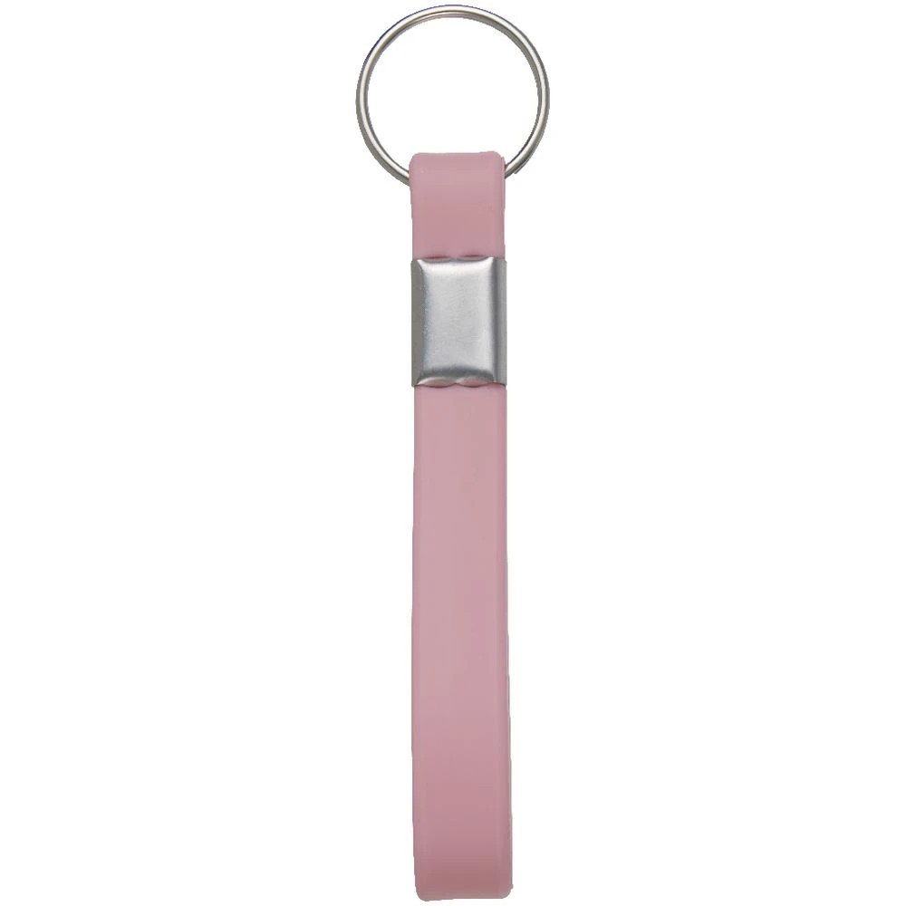3 J.Burrows Silicone Key Ring Pink, 3 of 3