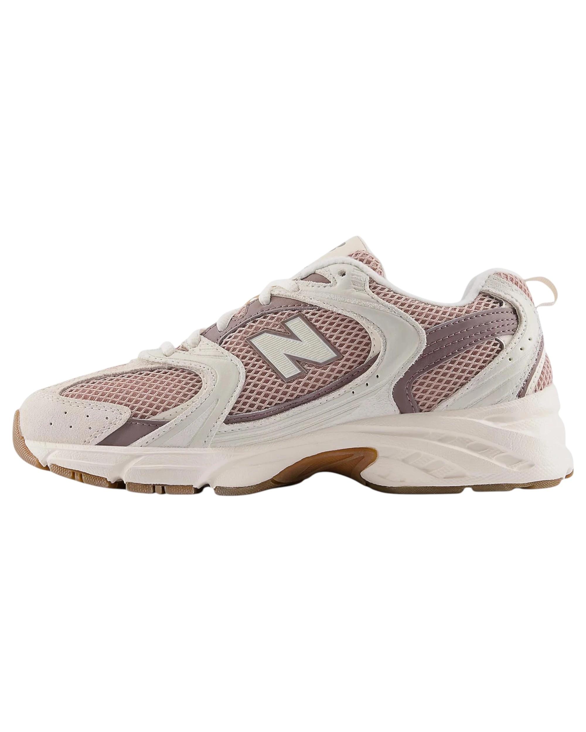 4 New Balance Unisex 530 Athletic Shoes BEIGE/ROSE, 4 of 5
