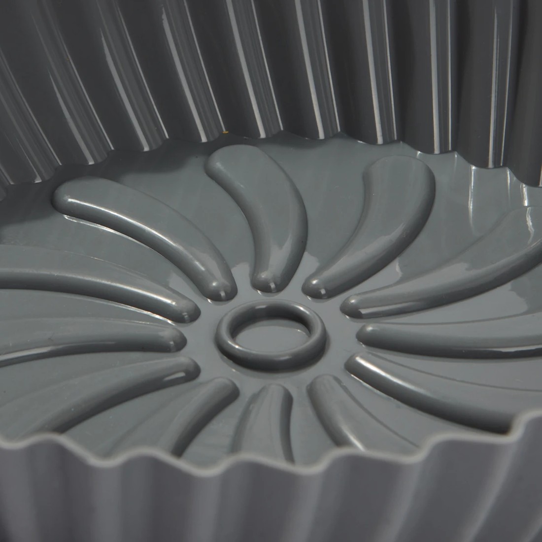 5 Silicone Air Fryer Tray - Grey, 5 of 9