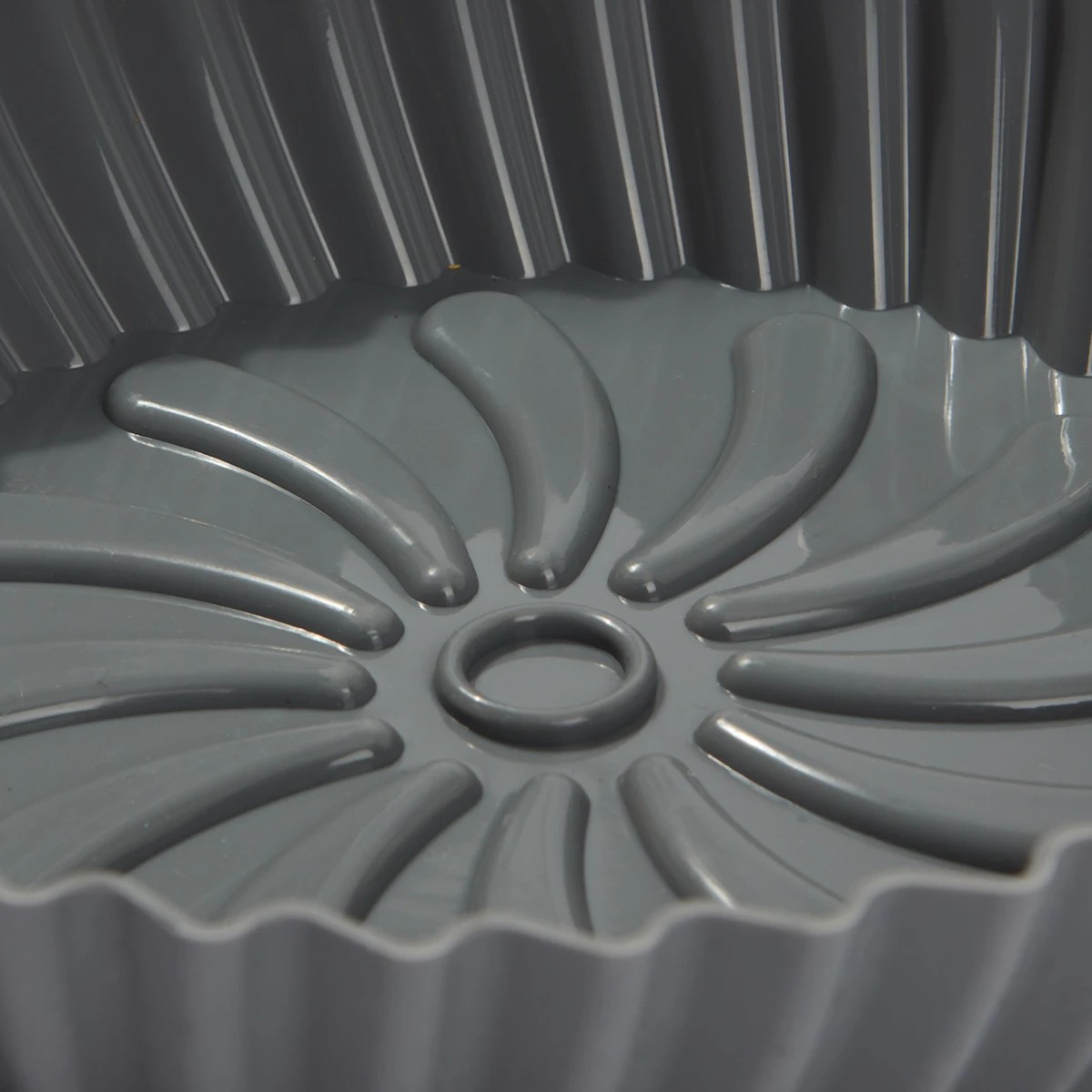 5 Silicone Air Fryer Tray - Grey, 5 of 9