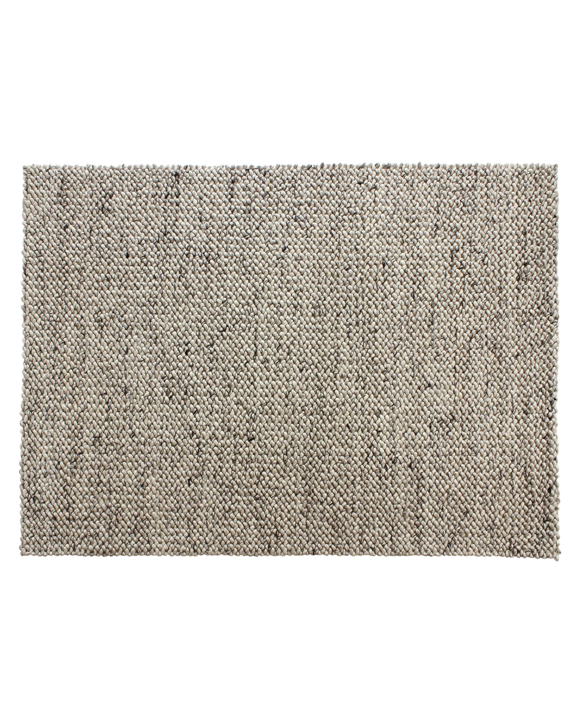 6 La Grace Home Aurora Hand Woven Wool Floor Rug - 160x230cm - Ash Grey, 6 of 6