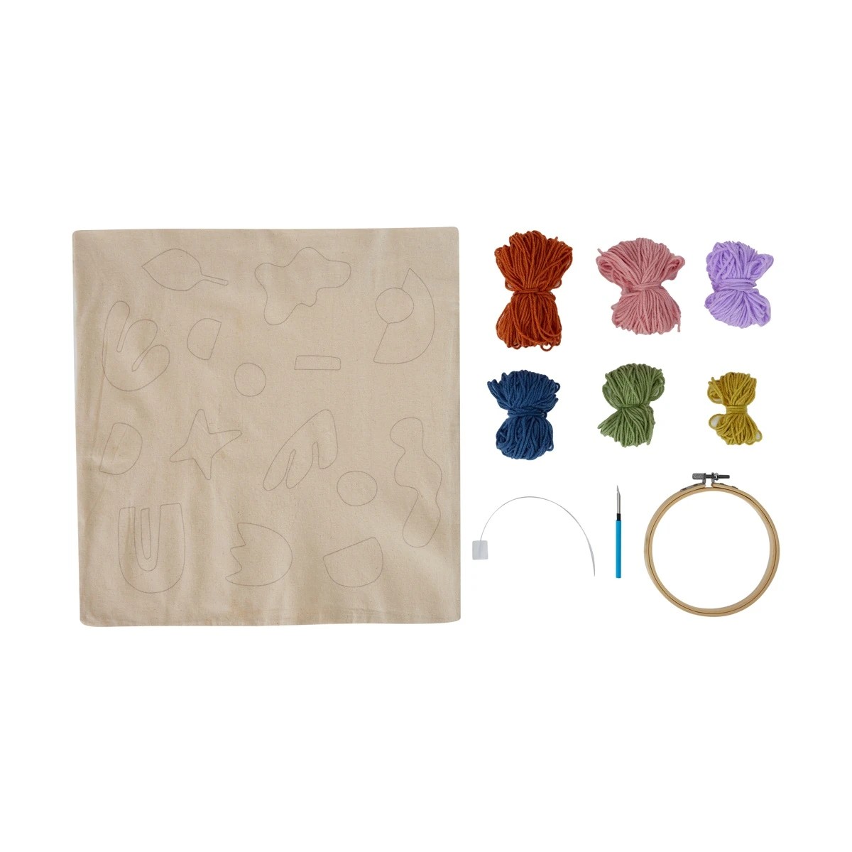 4 Punch Needle Cushion Cover Kit, 4 of 8