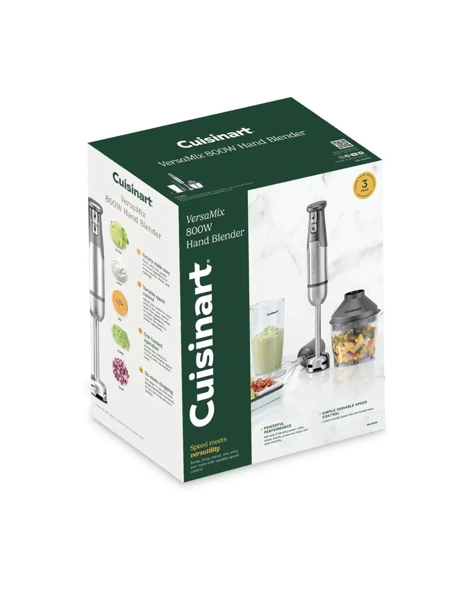 4 Cuisinart VersaMix 800W Electric Hand Blender With Accessories, 4 of 4