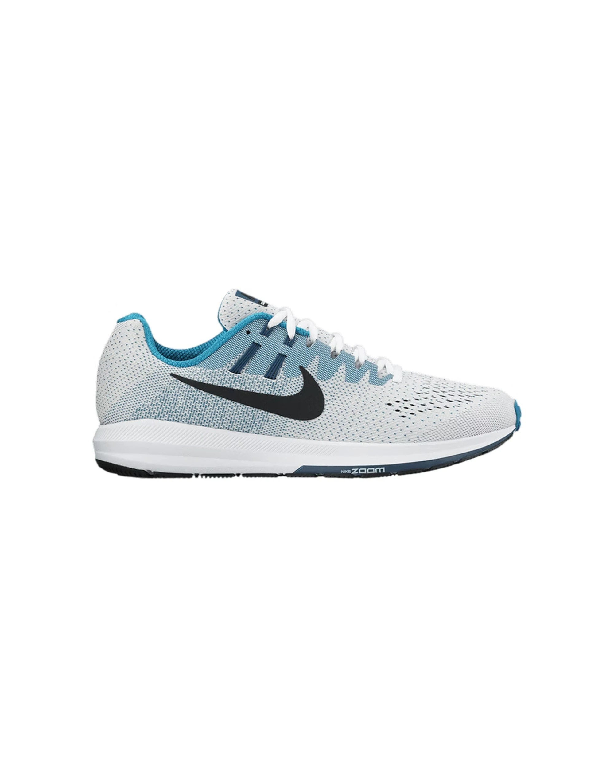 1 Nike Air Zoom Structure 20 Running Athletic Shoes - 8 - White, 1 of 1