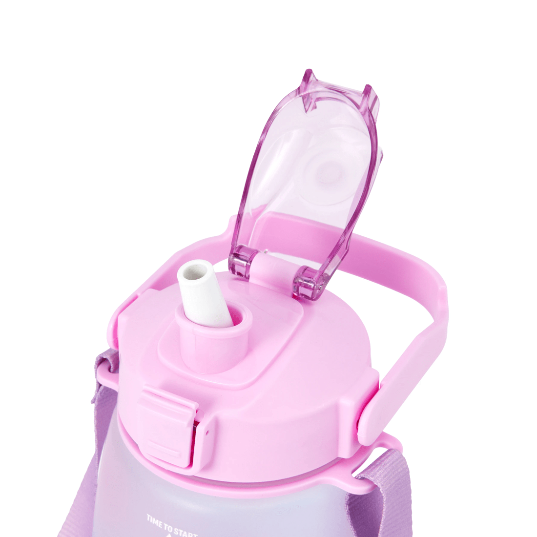2 1.1L Pink Intake Drink Bottle with Handle, 2 of 6