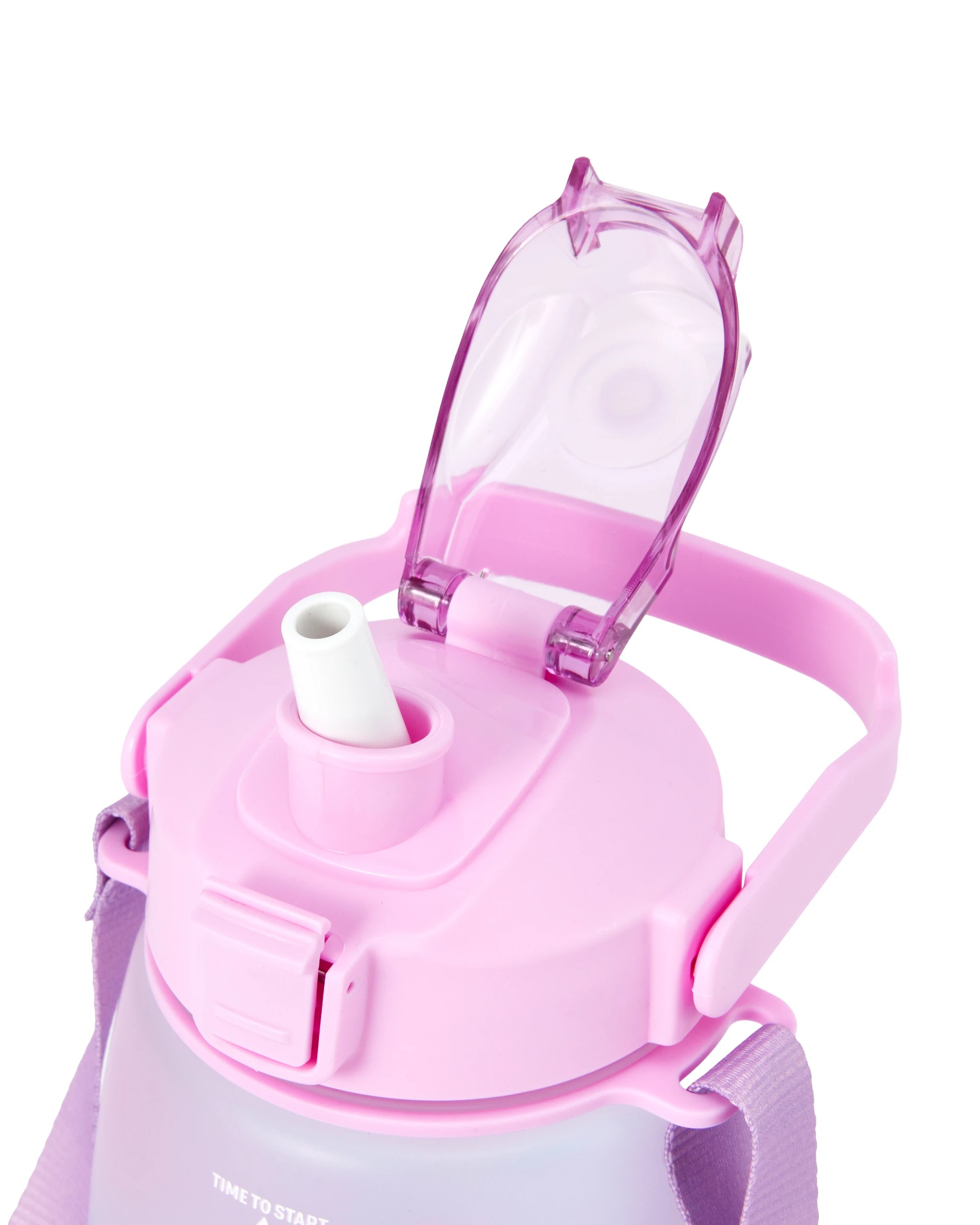 2 1.1L Pink Intake Drink Bottle with Handle, 2 of 6