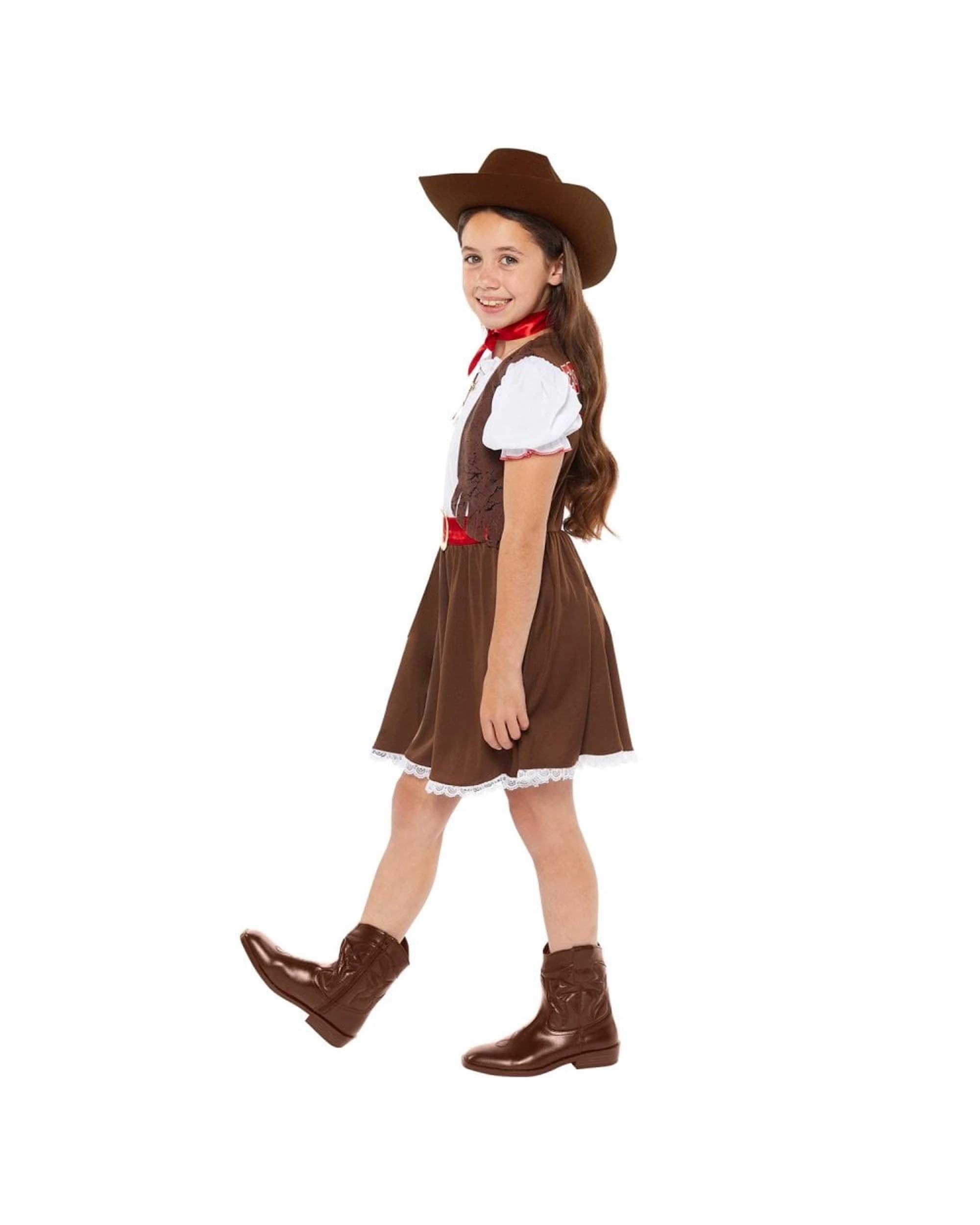 3 Western Cowgirl Costume Size 6-8 Years, 3 of 5