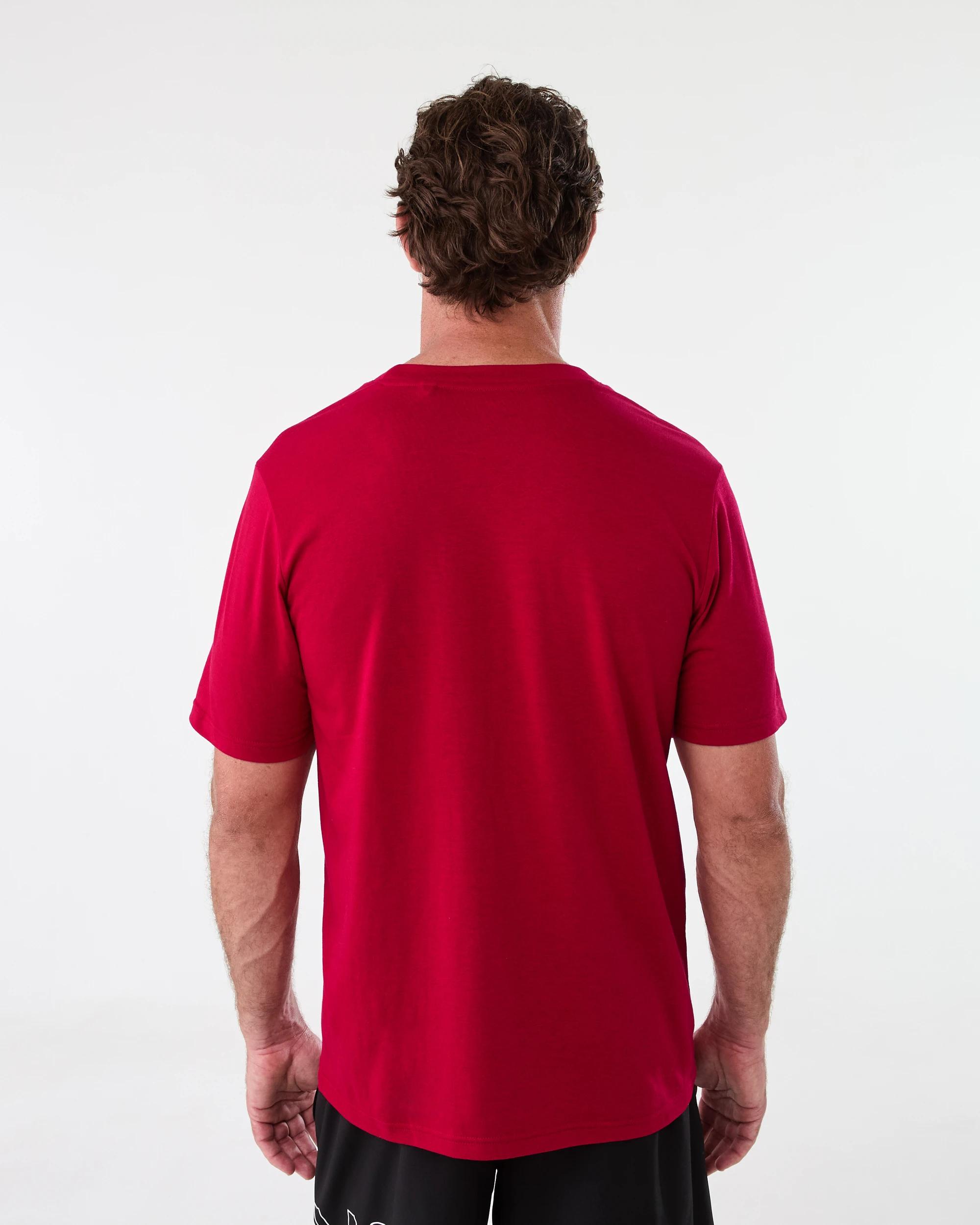 3 Everlast Mens Bronx T-shirt Team Red, 3 of 7