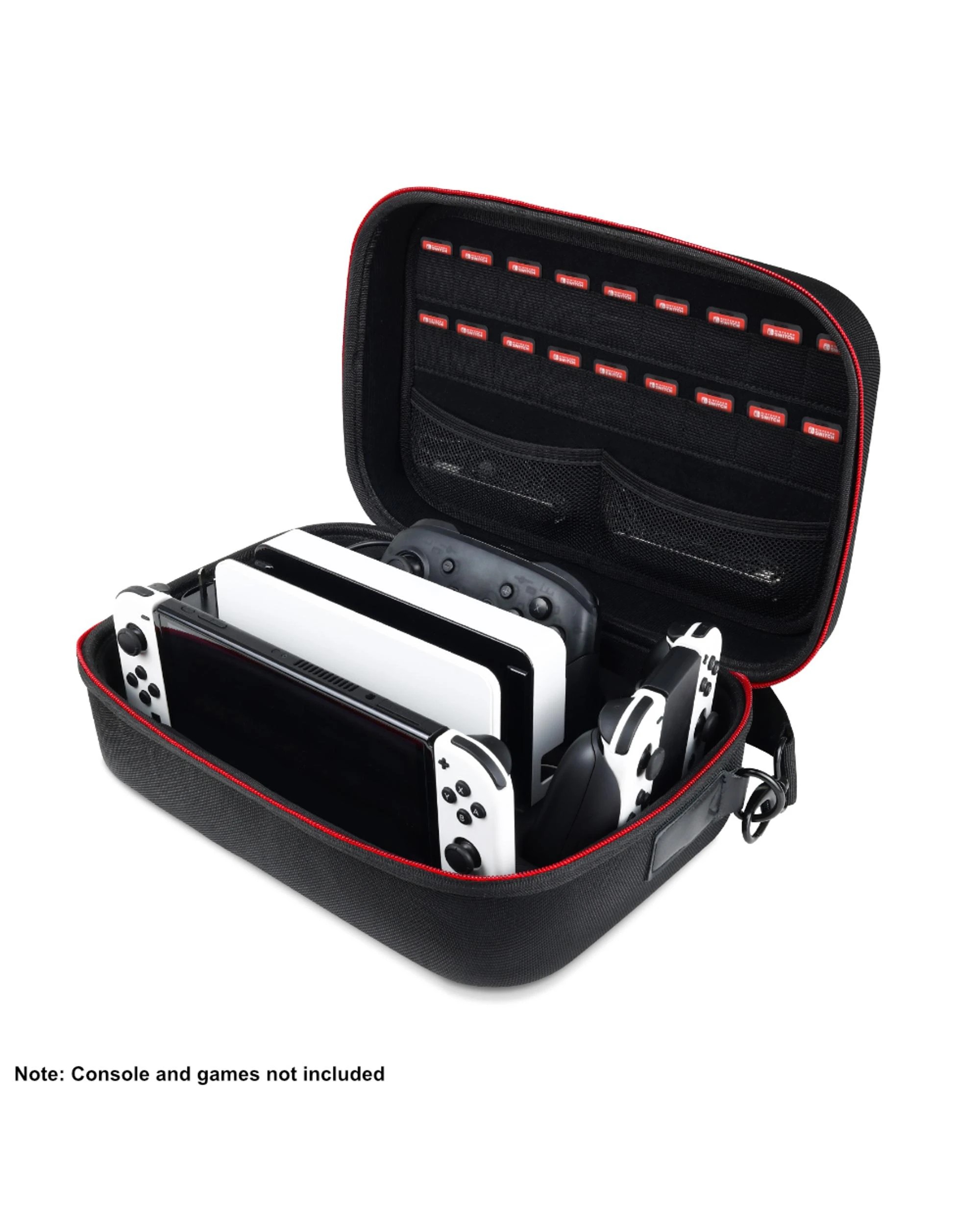 3 Powerwave Deluxe Console Carry Case for Nintendo Switch - Black, 3 of 3