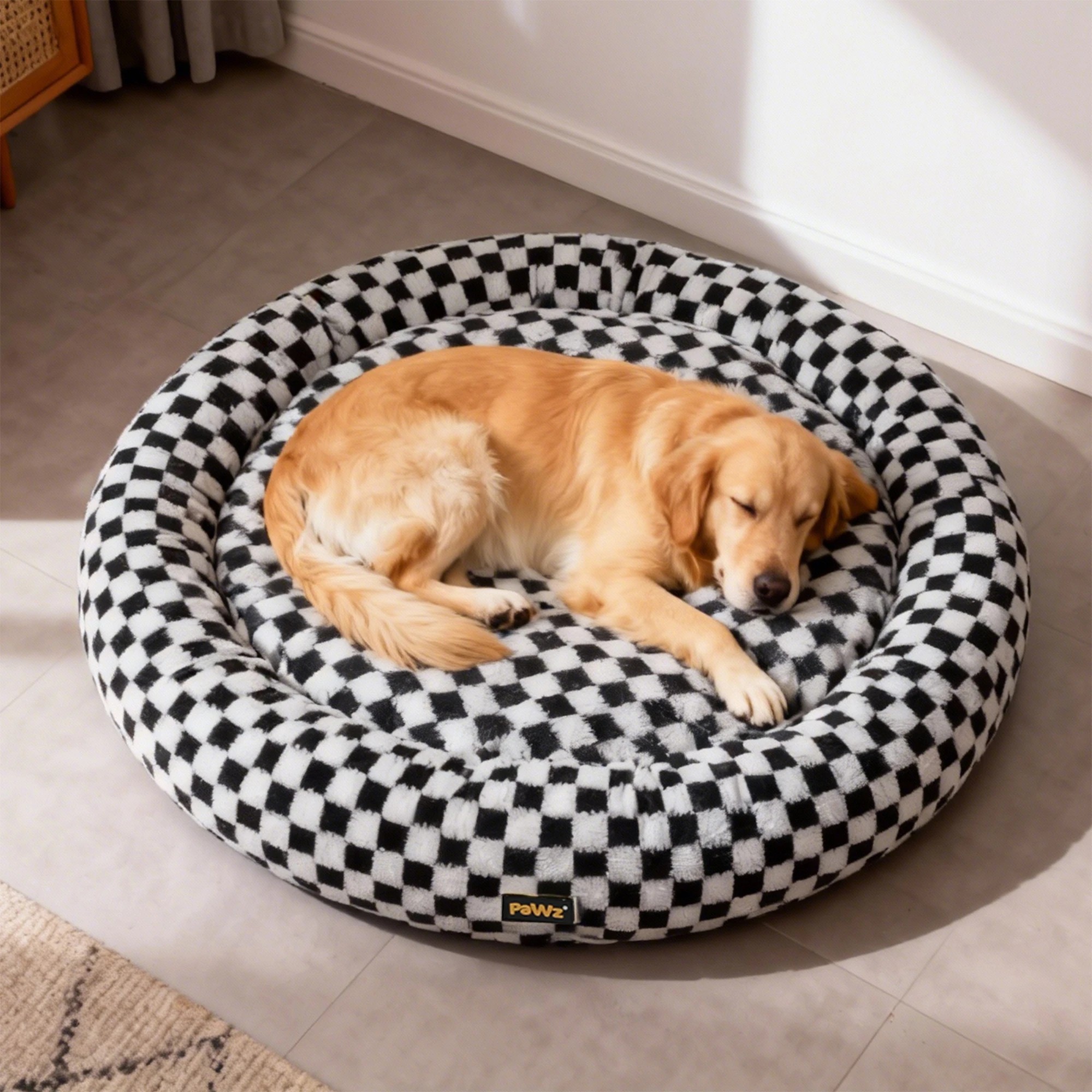 8 Pawz Circular Plush Pet Bed XXXL, 8 of 9