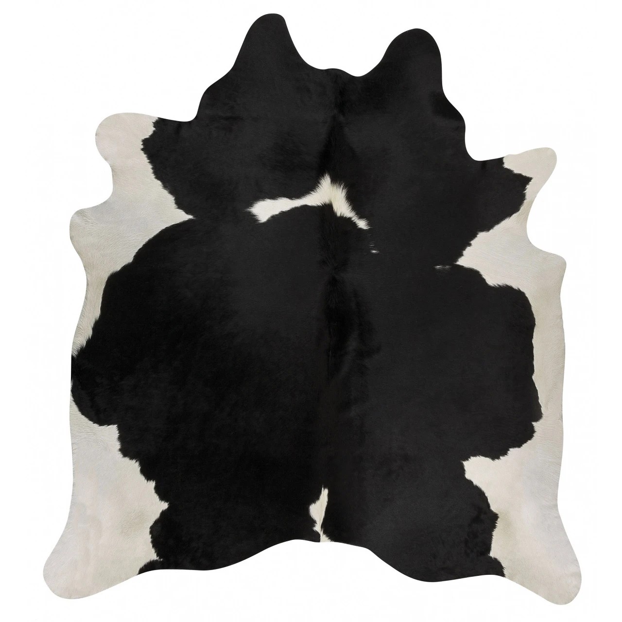 1 Common Ground Rugs Premium Brazilian Cow Hide 200x150 approxcm - Medium Floor Rug - Charcoal, 1 of 5