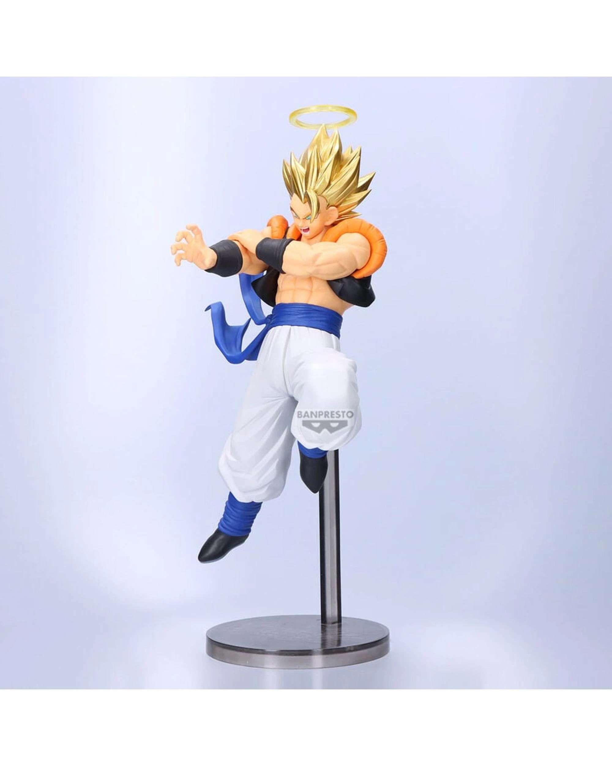 4 Banpresto Dragon Ball Z Dokkan Battle 10th Anniversary Super Gogeta Figure, 4 of 5
