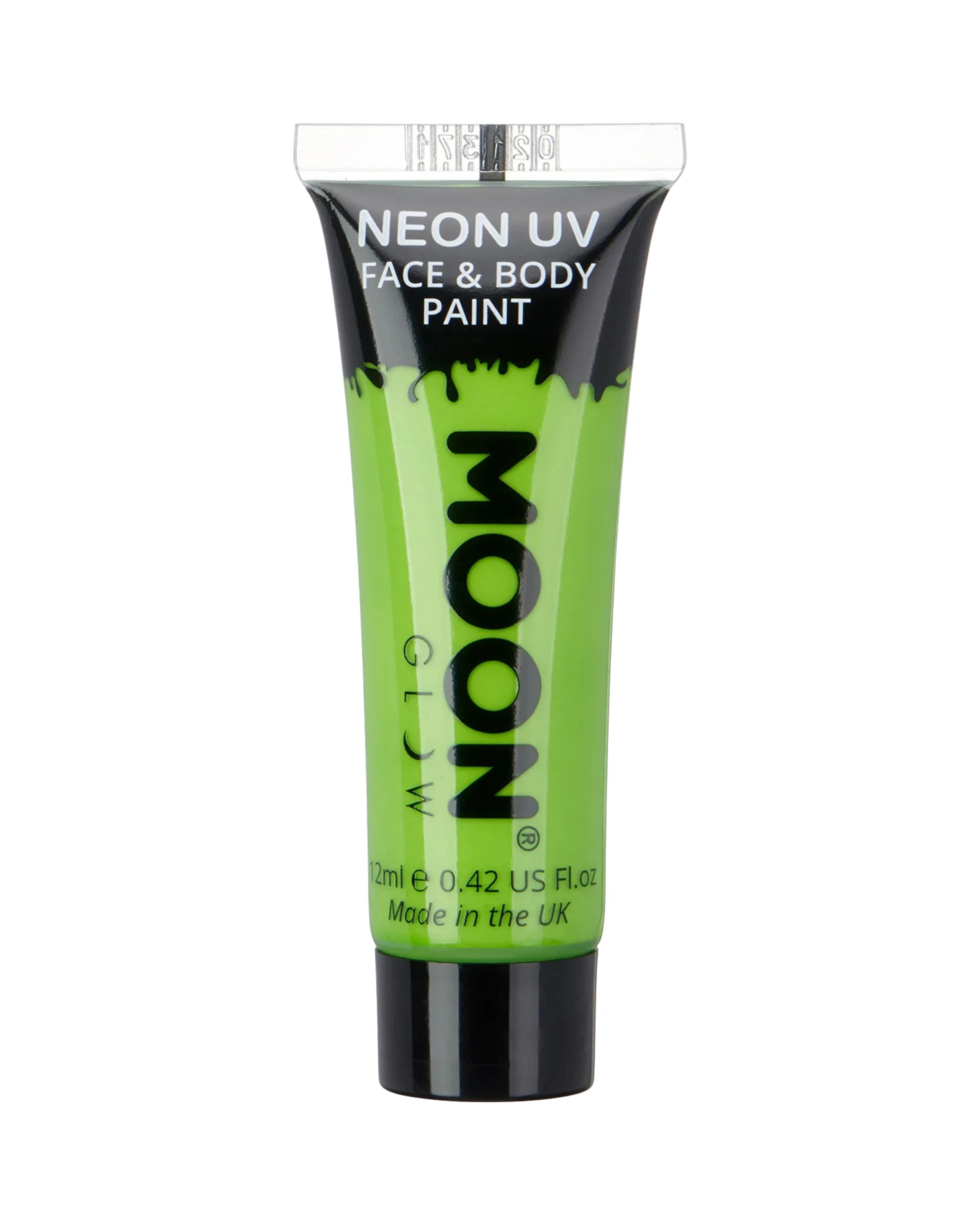 1 Oceana Moon Glow Intense Neon UV Face And Body Paint 12ml - One Size - Green, 1 of 3