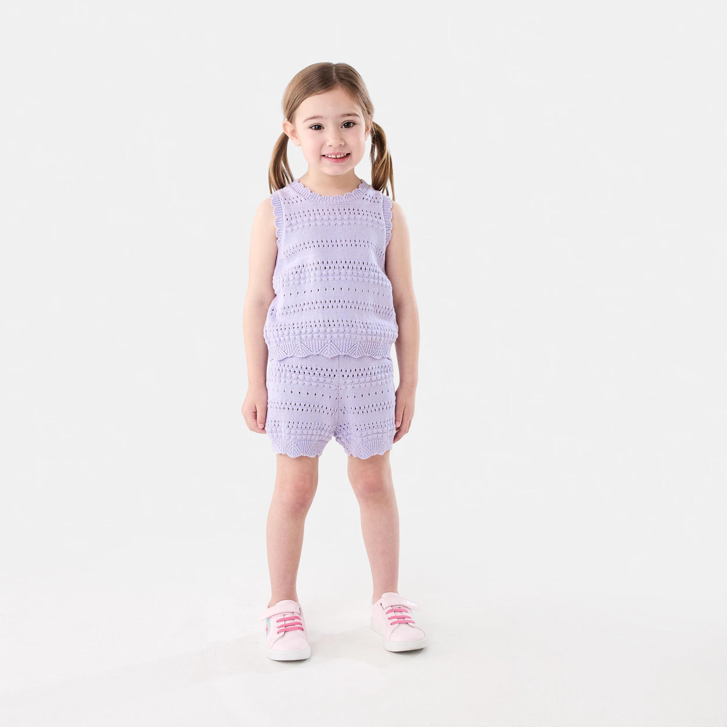 8 Knitted Set PASTEL LILAC, 8 of 9