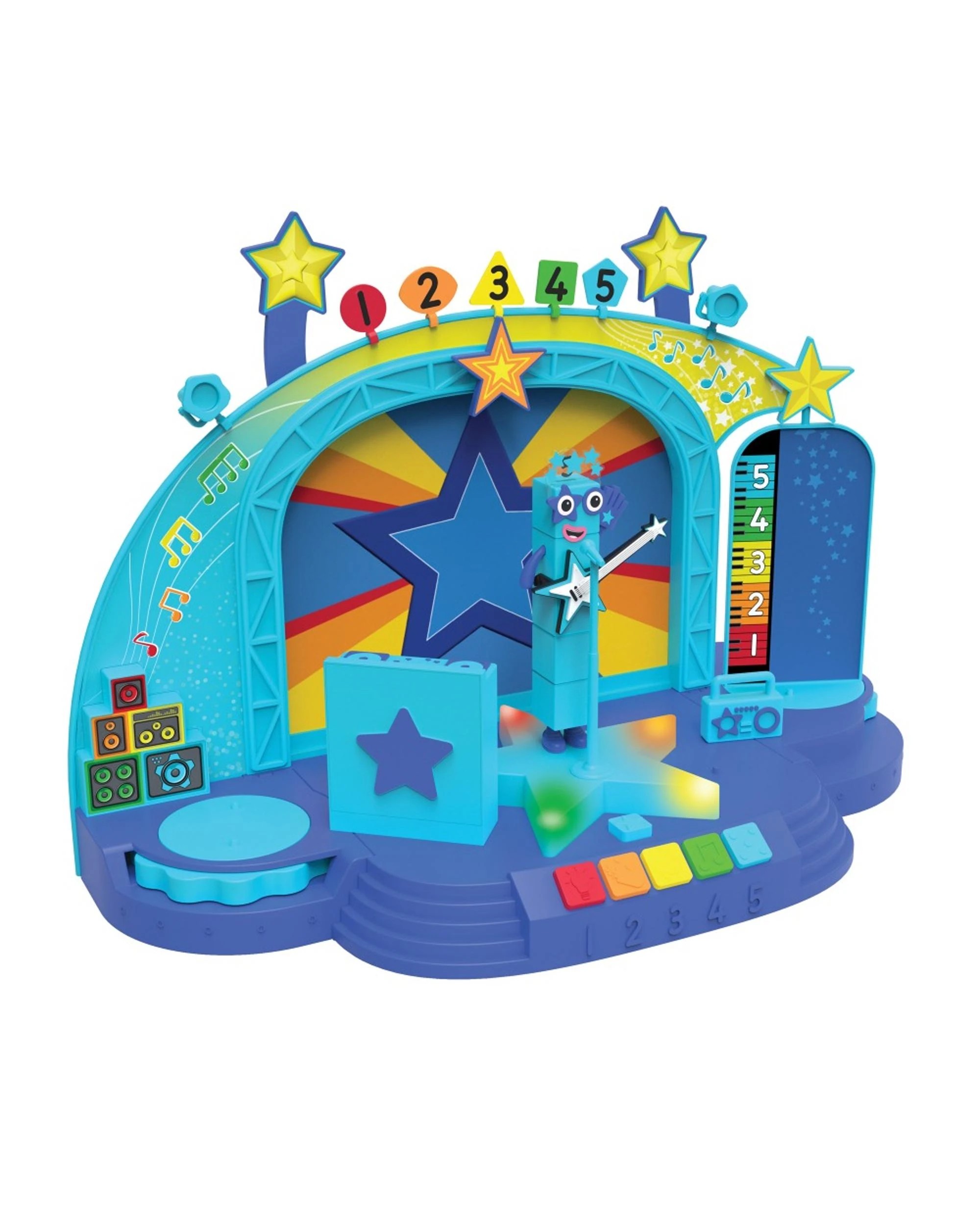 3 Numberblocks Five's Musical Superstar Stage Playset, 3 of 10