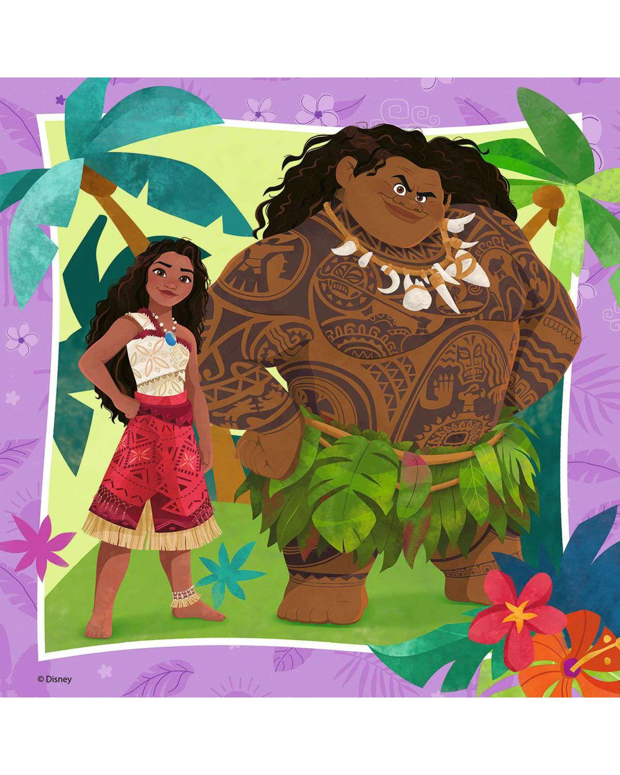 3 Ravensburger Disney Moana 2 3x49 Piece Jigsaw Puzzle, 3 of 4