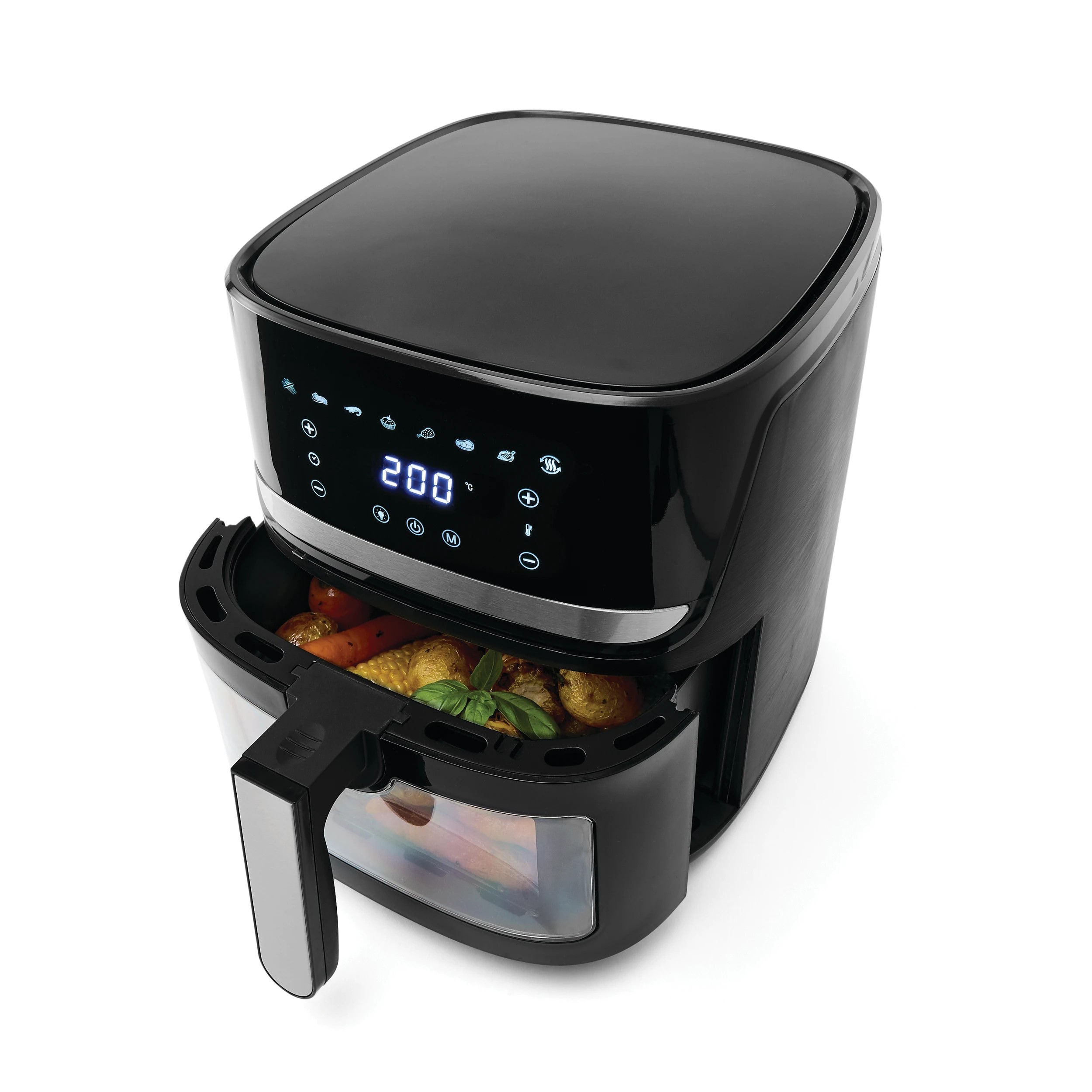2 7.7L Air Fryer - Black, 2 of 10